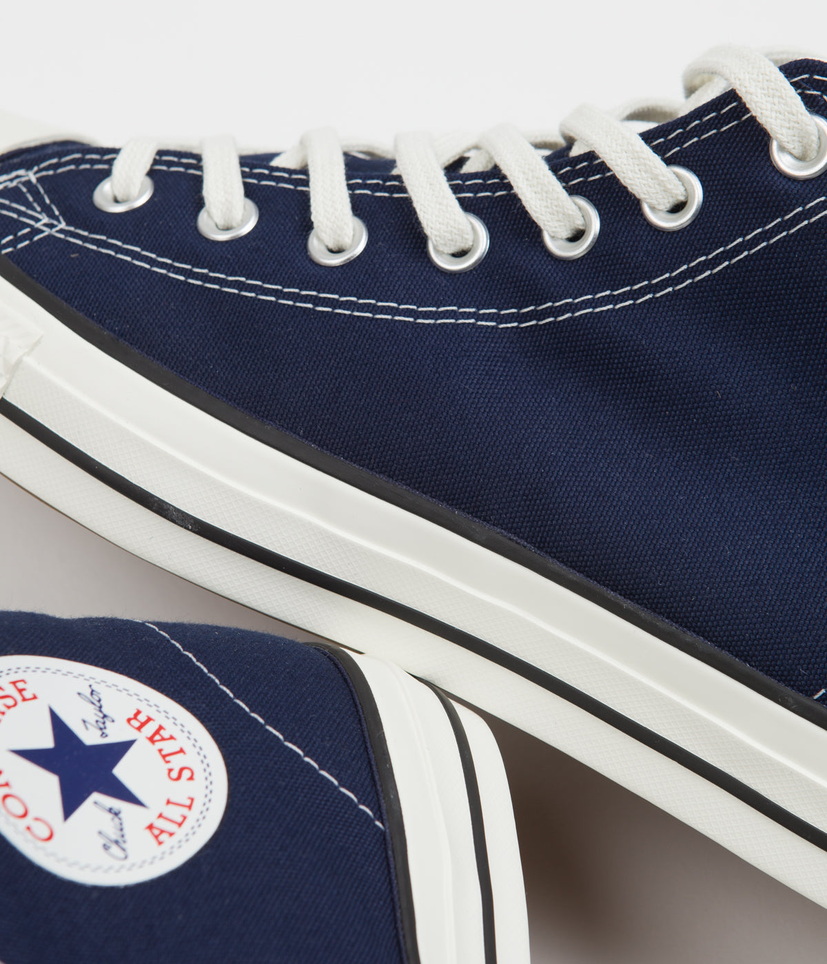 Converse CTAS Pro Canvas Mid Shoes - Stunning Midnight Navy / Black / Egret