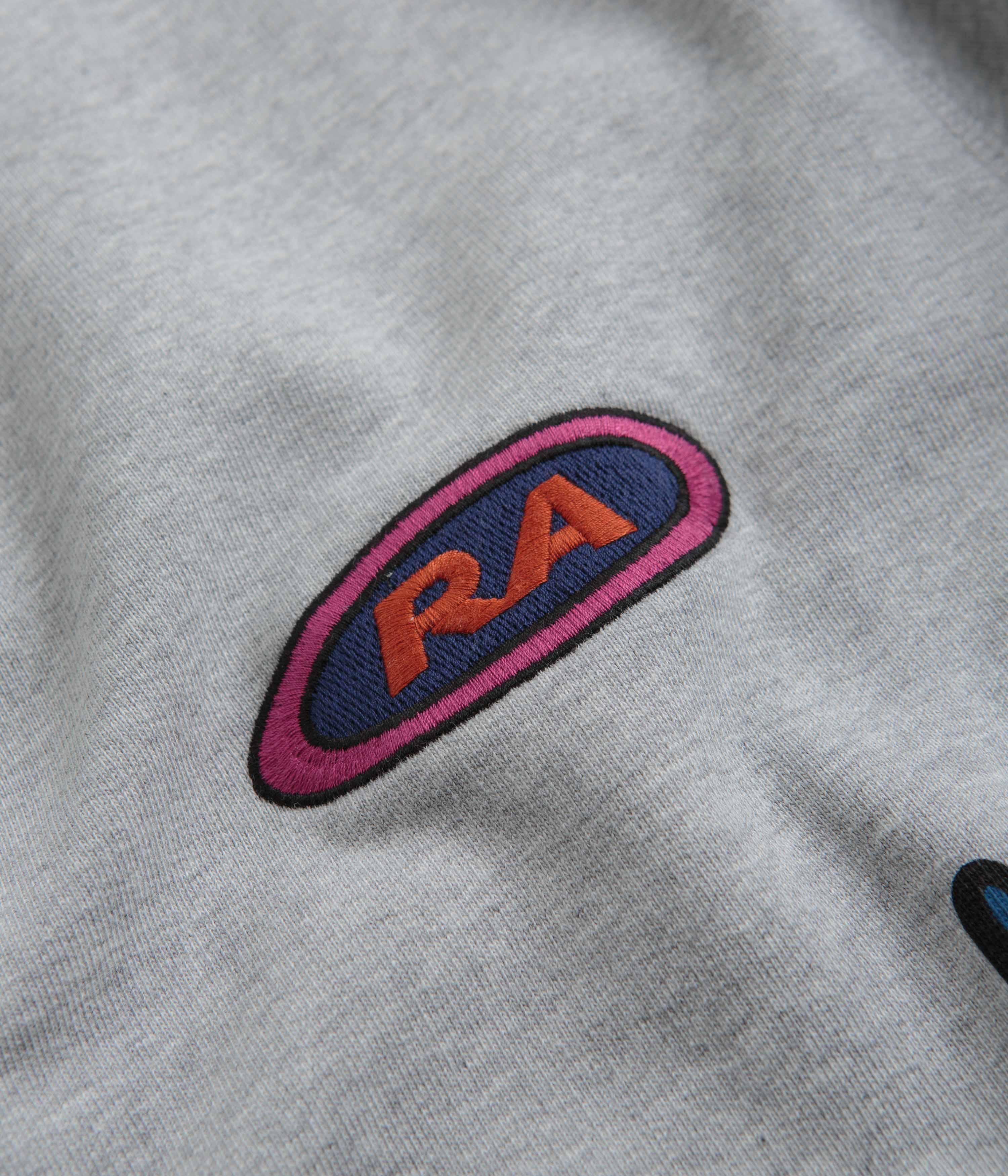 by Parra Early Grab Crewneck Sweatshirt - Stunning Heather Grey