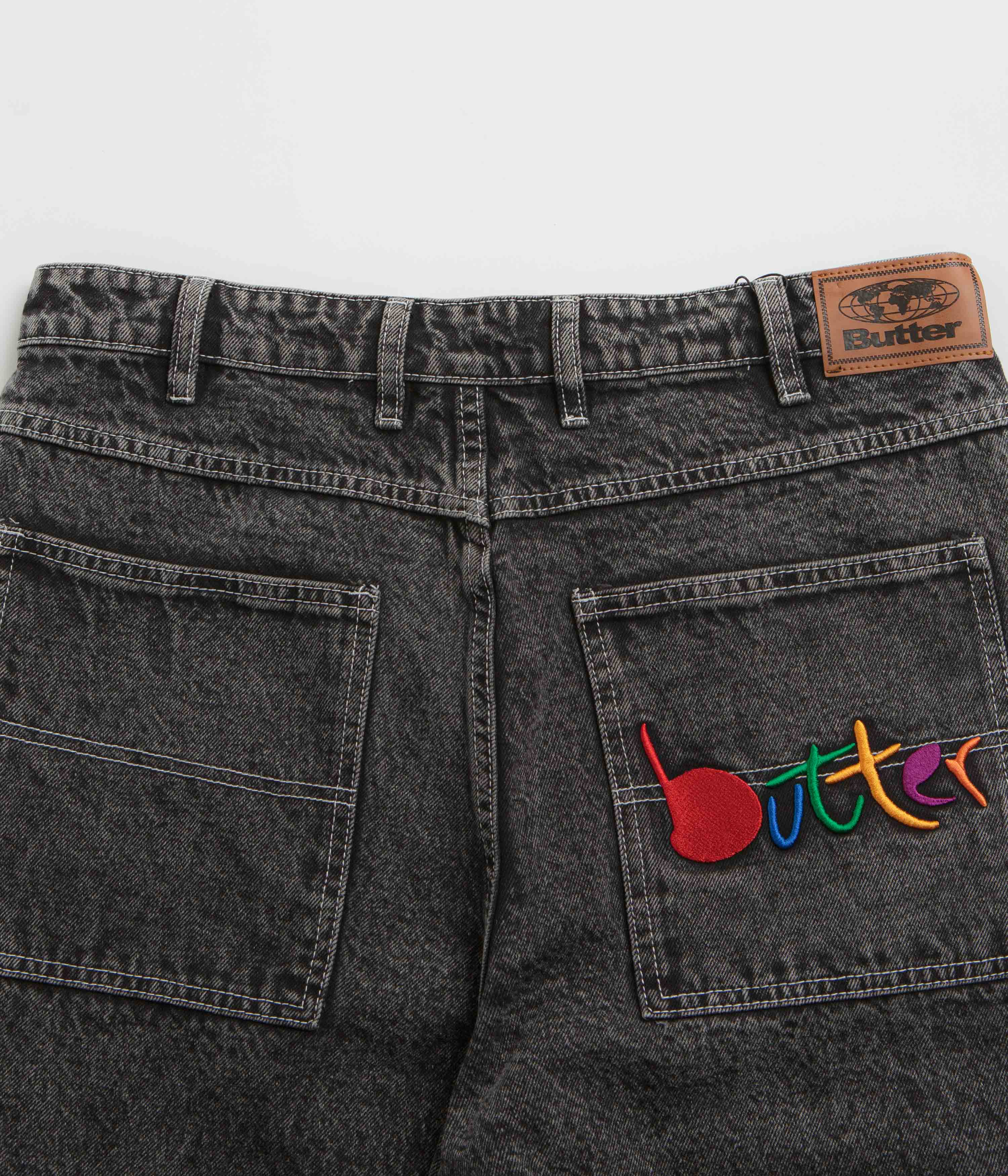 Butter Goods Washed Black Art Jeans - A Fashion Must-Have!