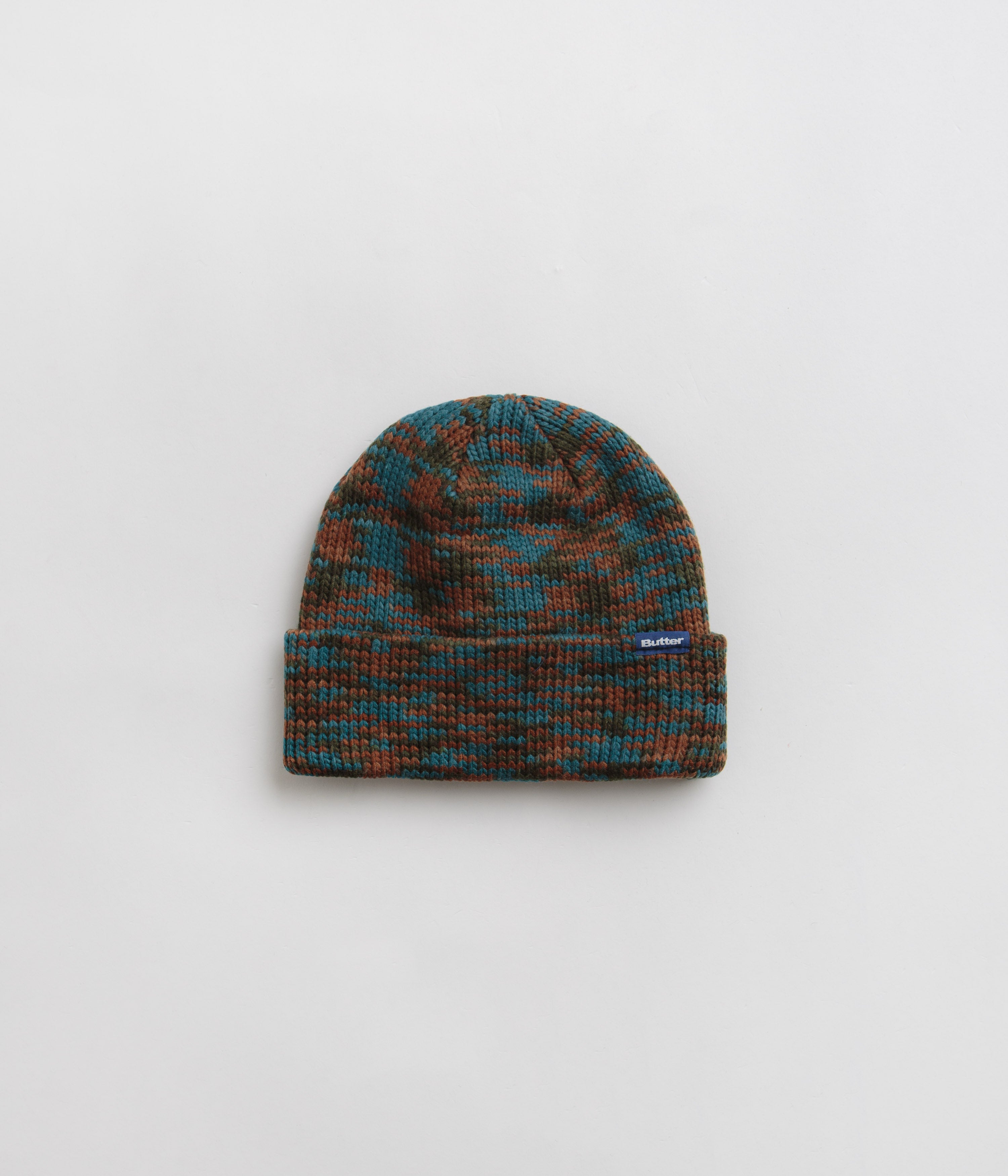 Butter Goods Bluff Speckle Beanie - Stunning Brown