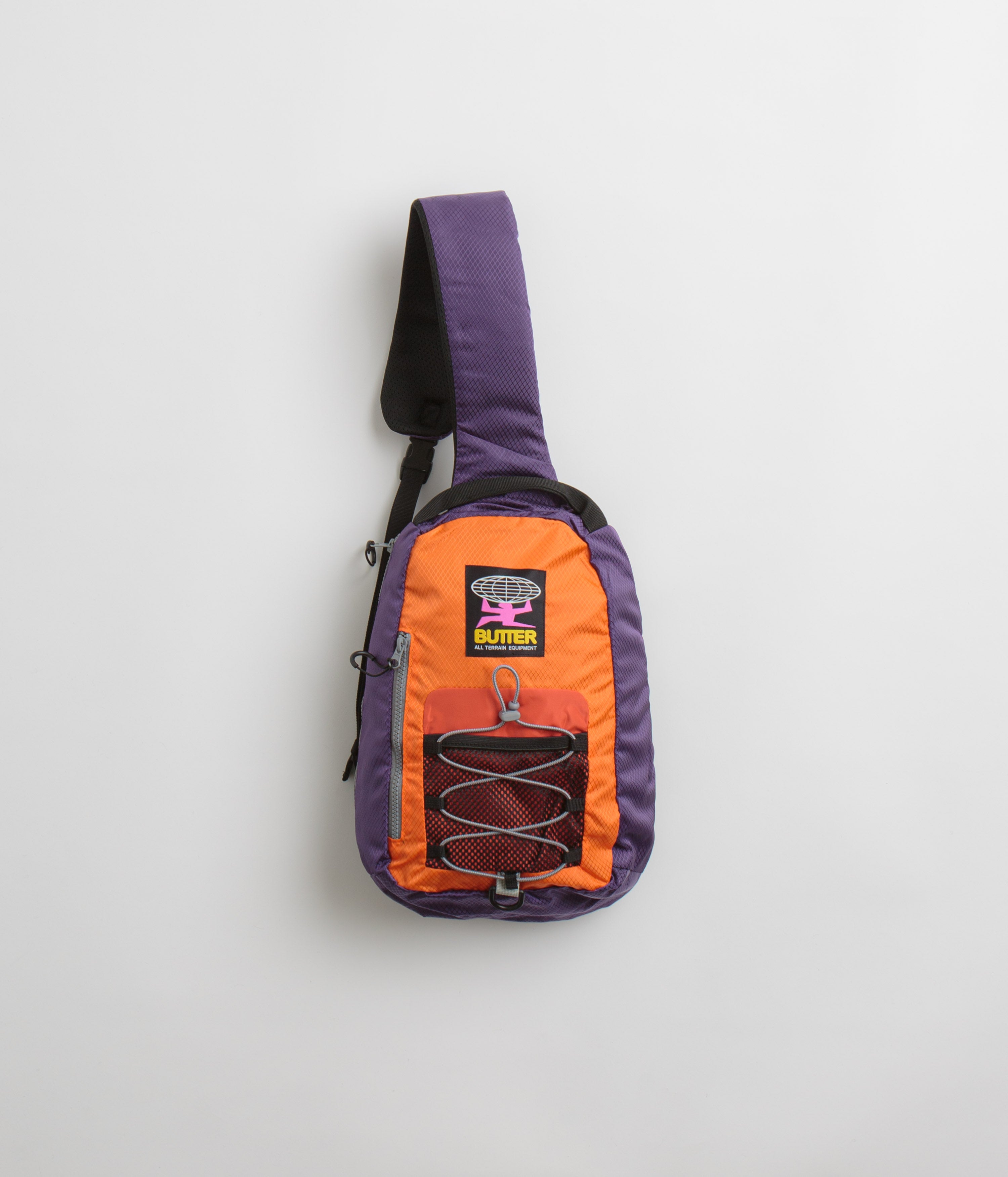 Butter Goods Express Orange/Navy Shoulder Bag - A Must-Have!