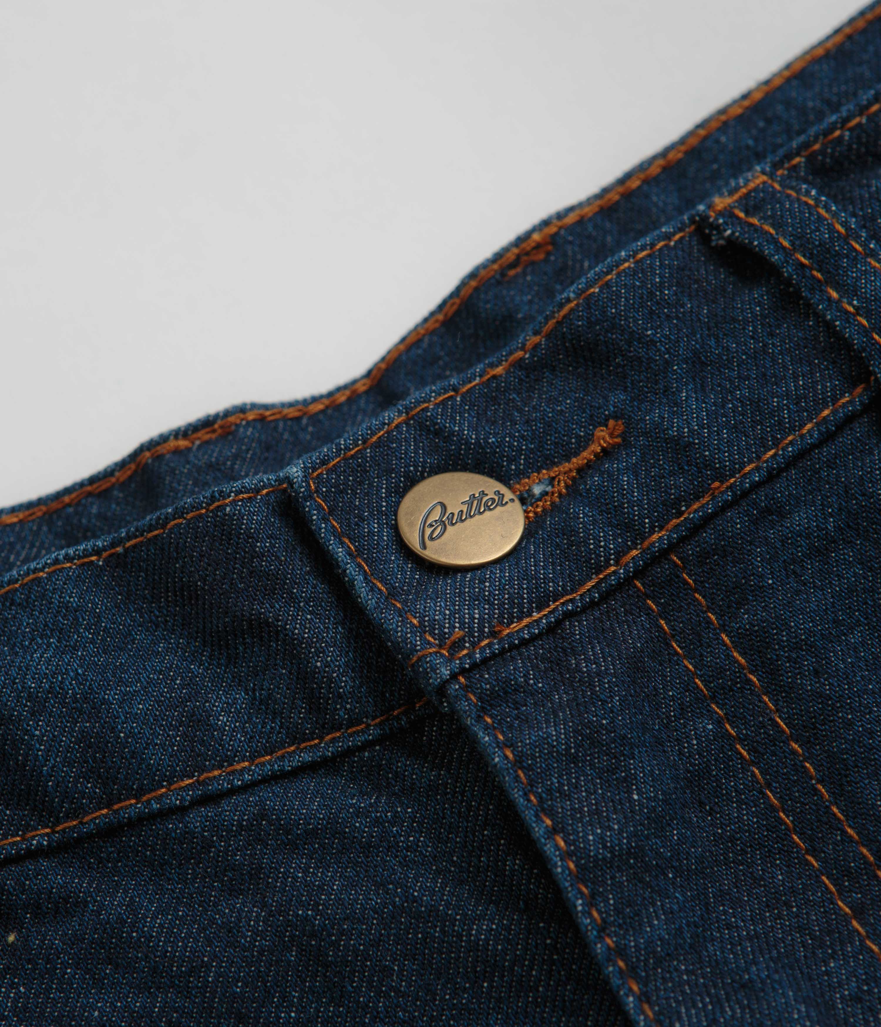 Butter Goods Critter Baggy Denim Shorts - Stunning Dark Indigo