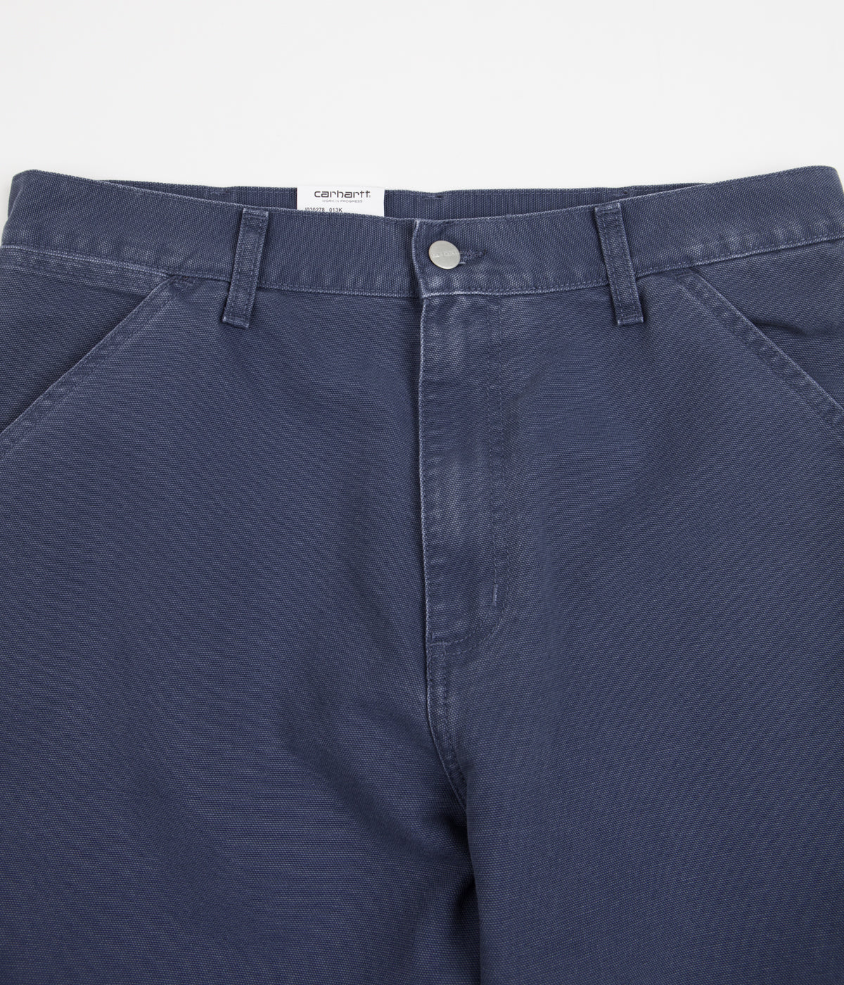 Carhartt x Quartersnacks Blue Simple Pants - A Skate and Workwear Essential