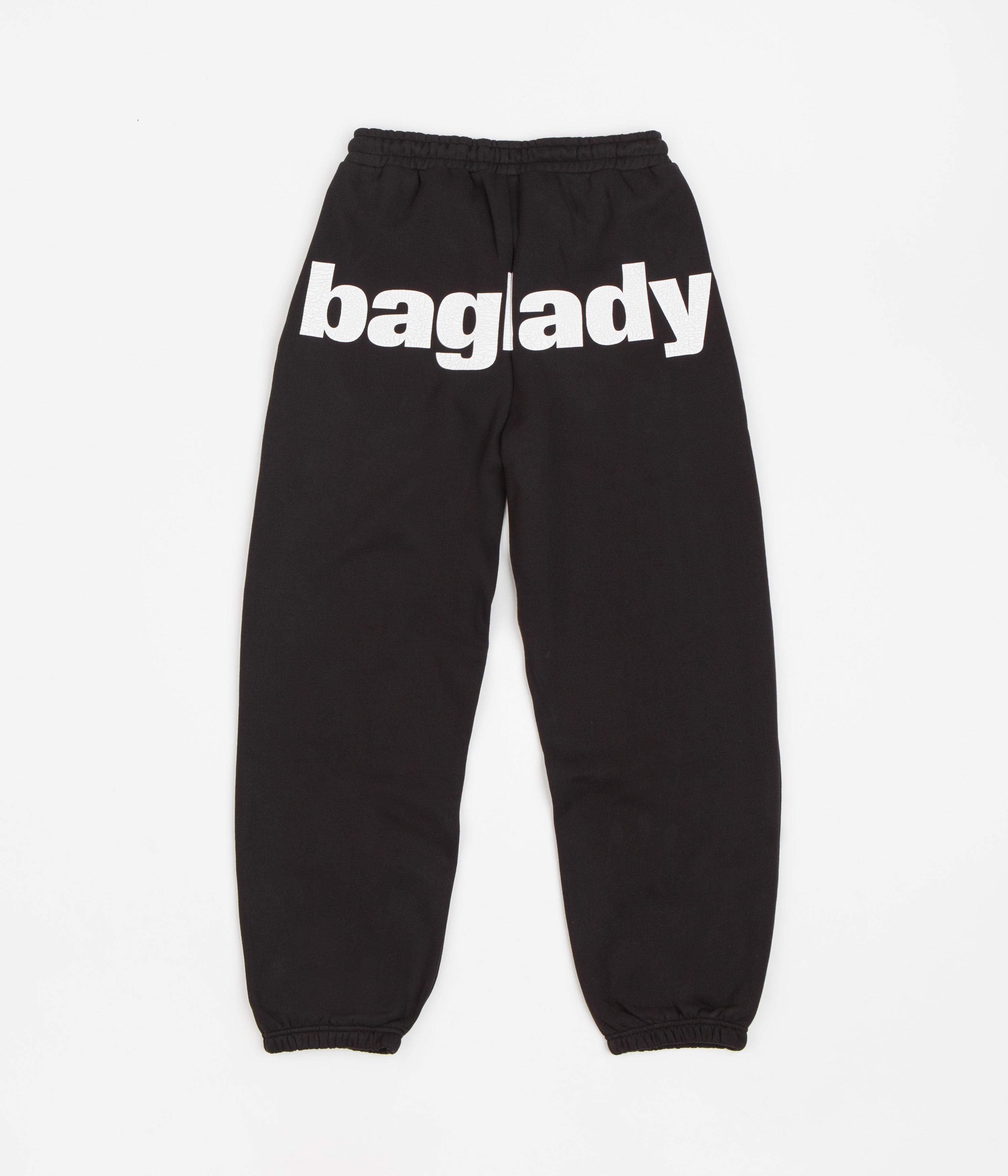 Baglady Alien Logo Black Sweatpants - A Skate Lover's Must-Have