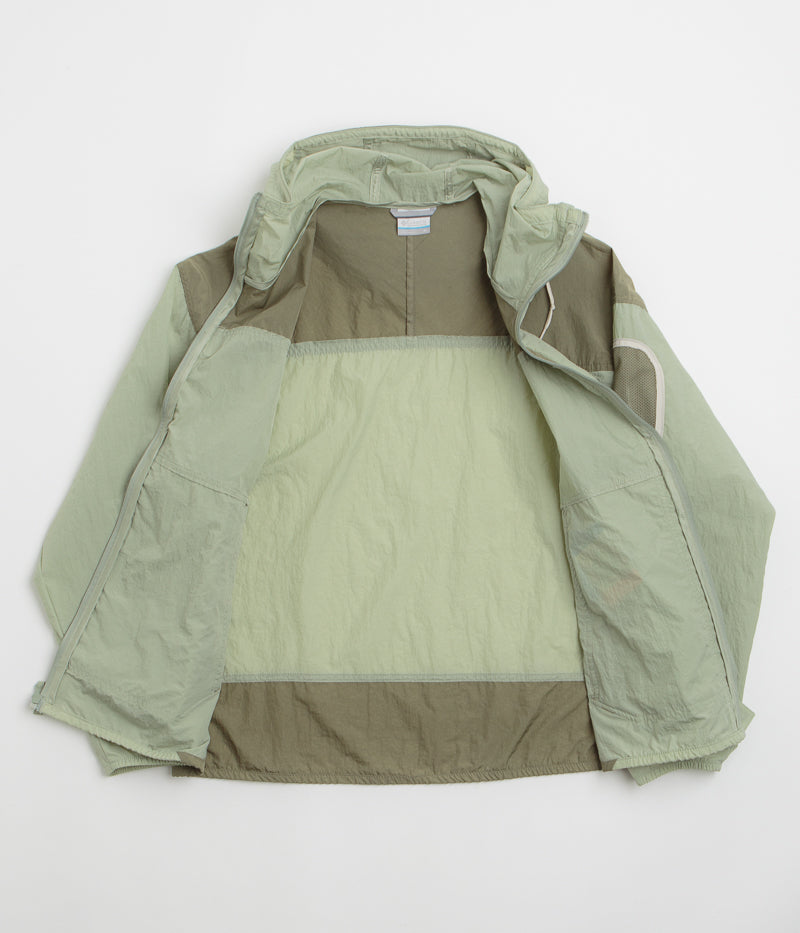 Columbia Challenger II Windbreaker Jacket - Stunning Safari / Stone Green