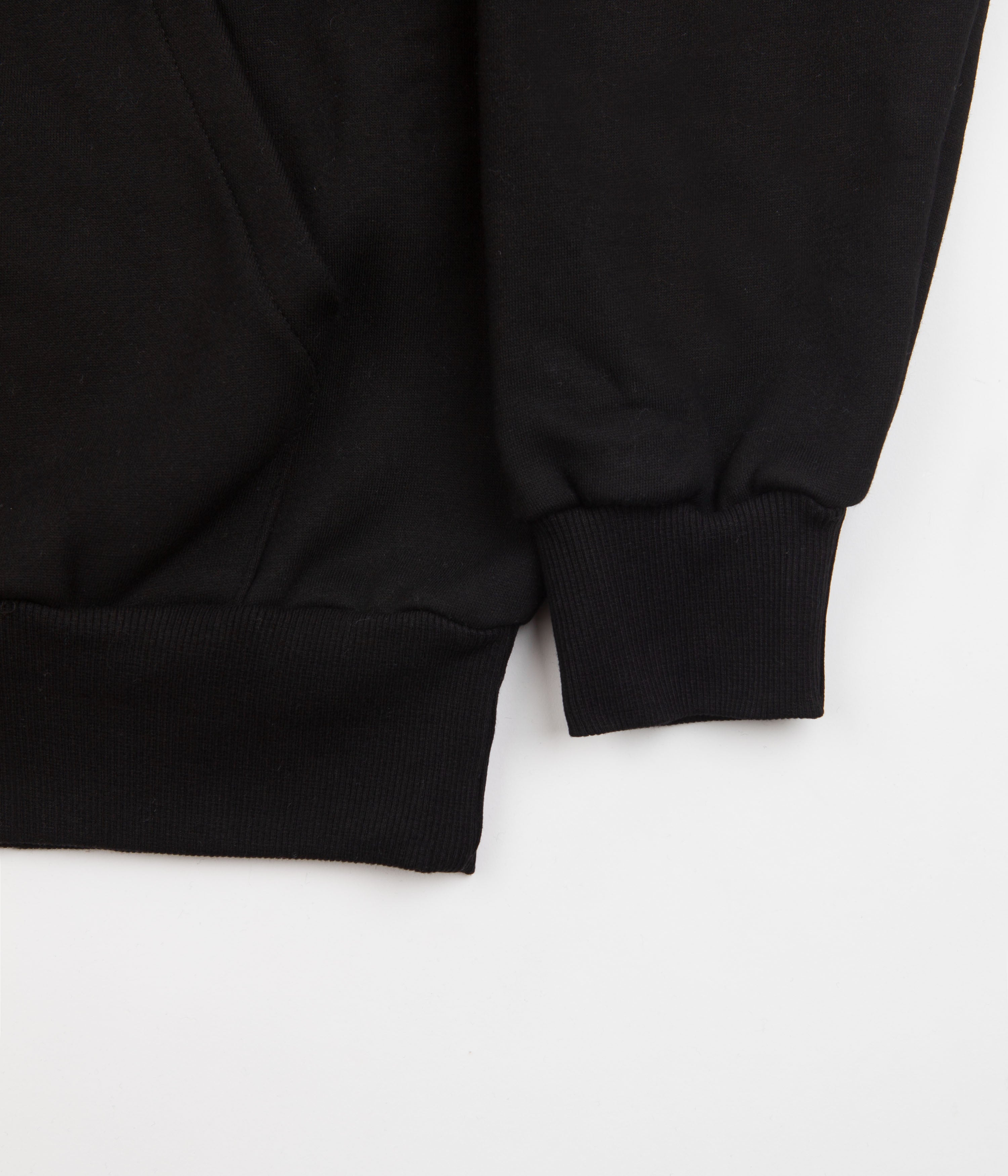 Butter Goods Black Colours Embroidered Ultra-Warming Hoodie