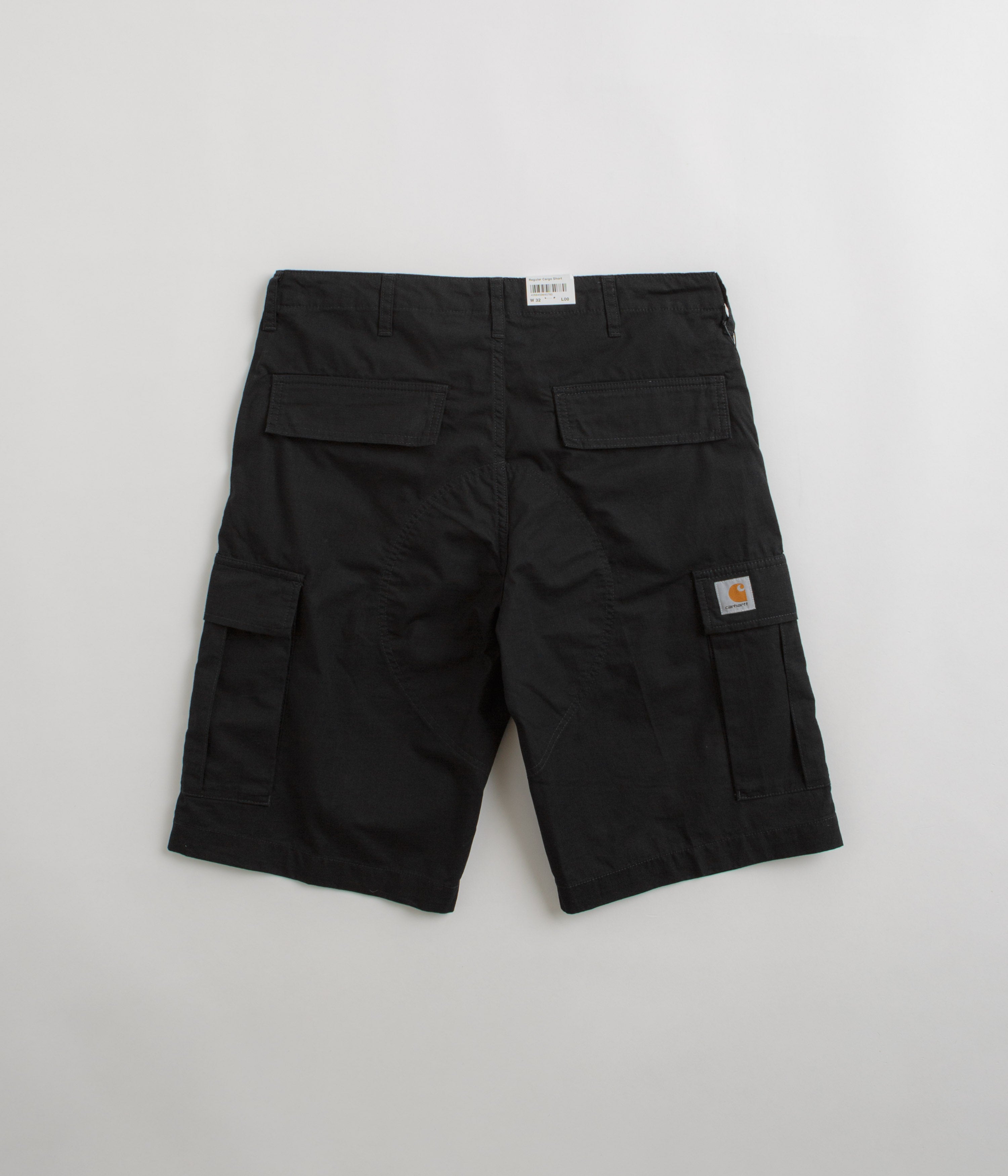 Carhartt Stylish Black Regular Cargo Shorts - A Must-Have!