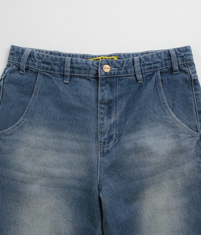 Butter Goods Alpine Distressed Faded Blue Jeans - A Must - Have Fashion Piece