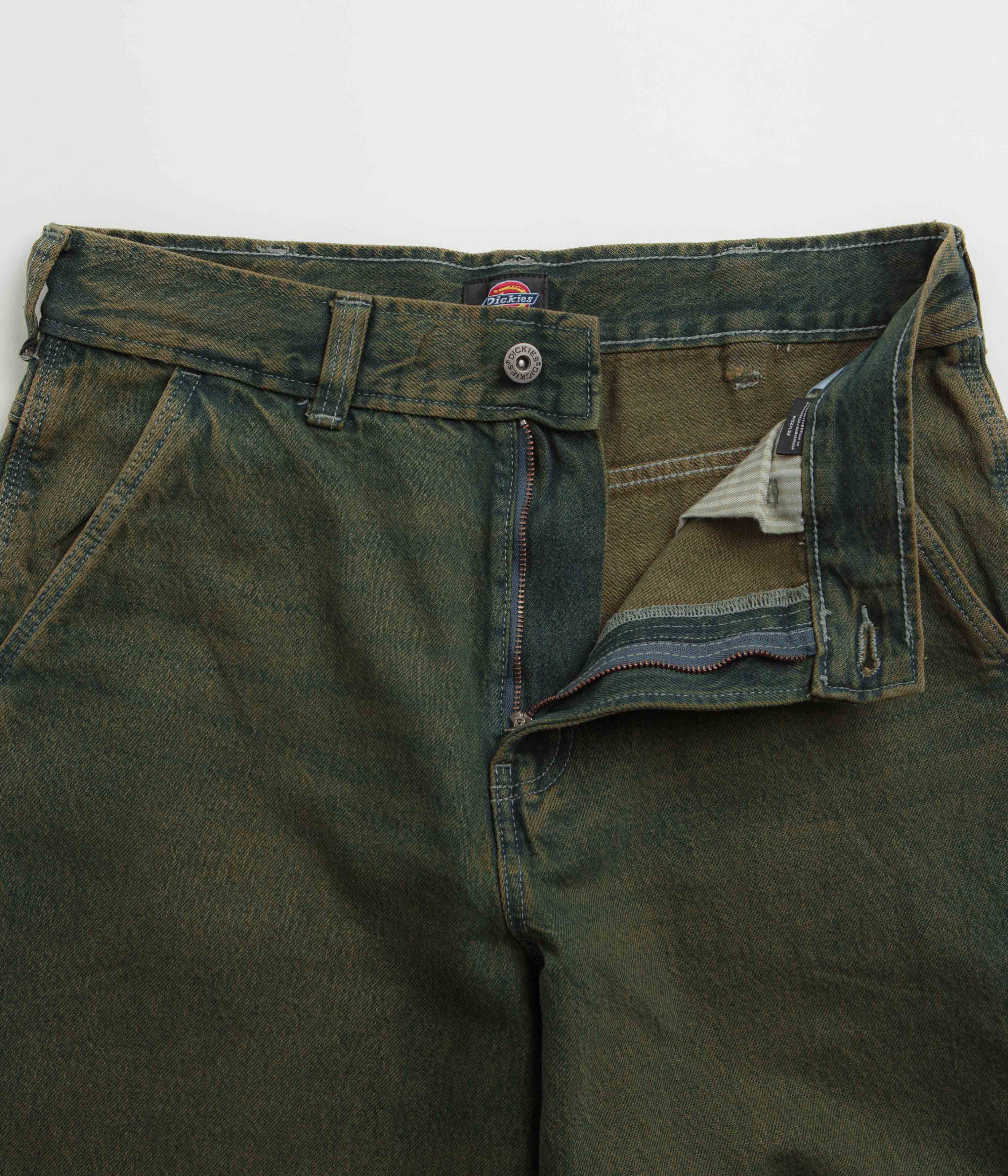 Dickies Loose Painter Jeans - Stunning Green Tone Fade