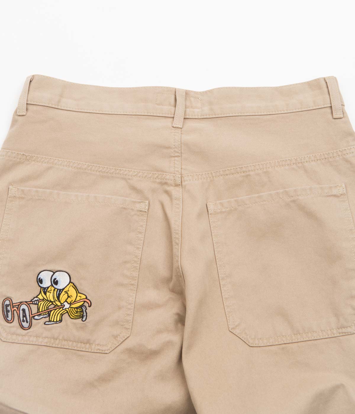 Fucking Awesome Khaki Baggy Cargo Pants - A Tribute to '90s Skate Style
