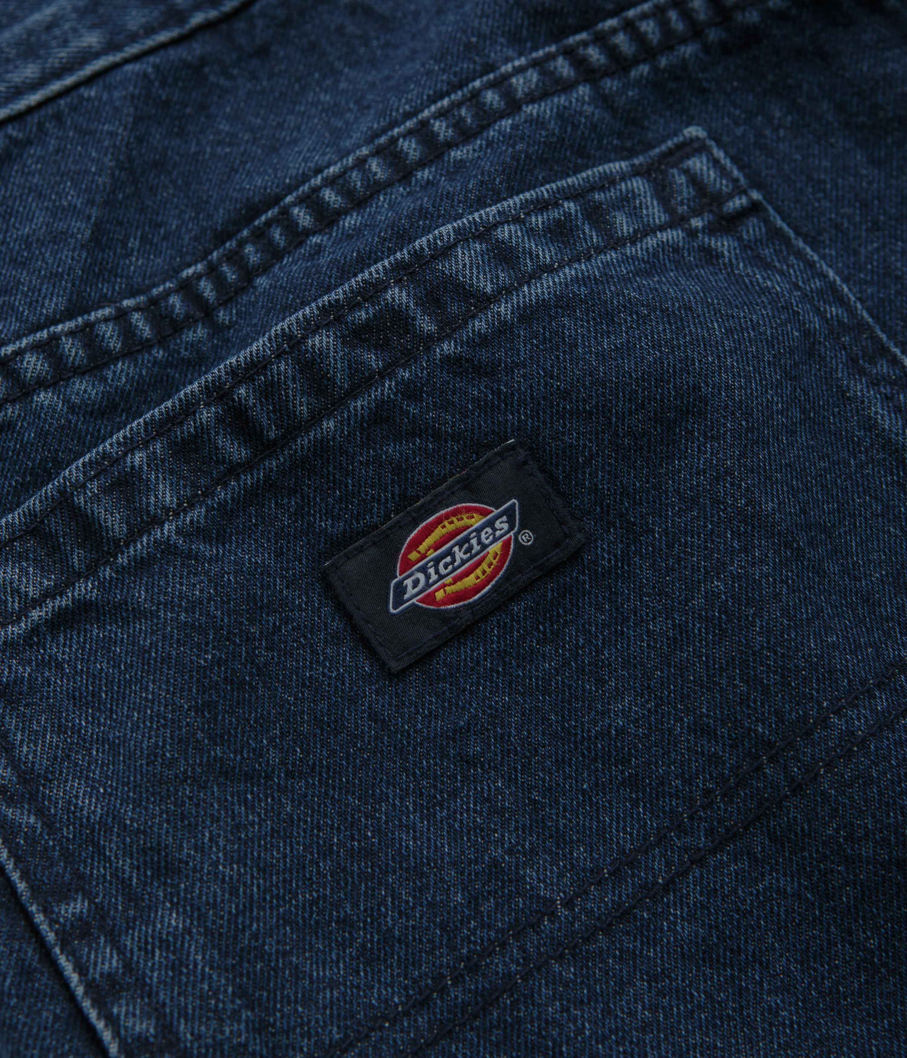 Dickies Stonewashed Indigo Blue Double Knee Jeans - A Must - Have!