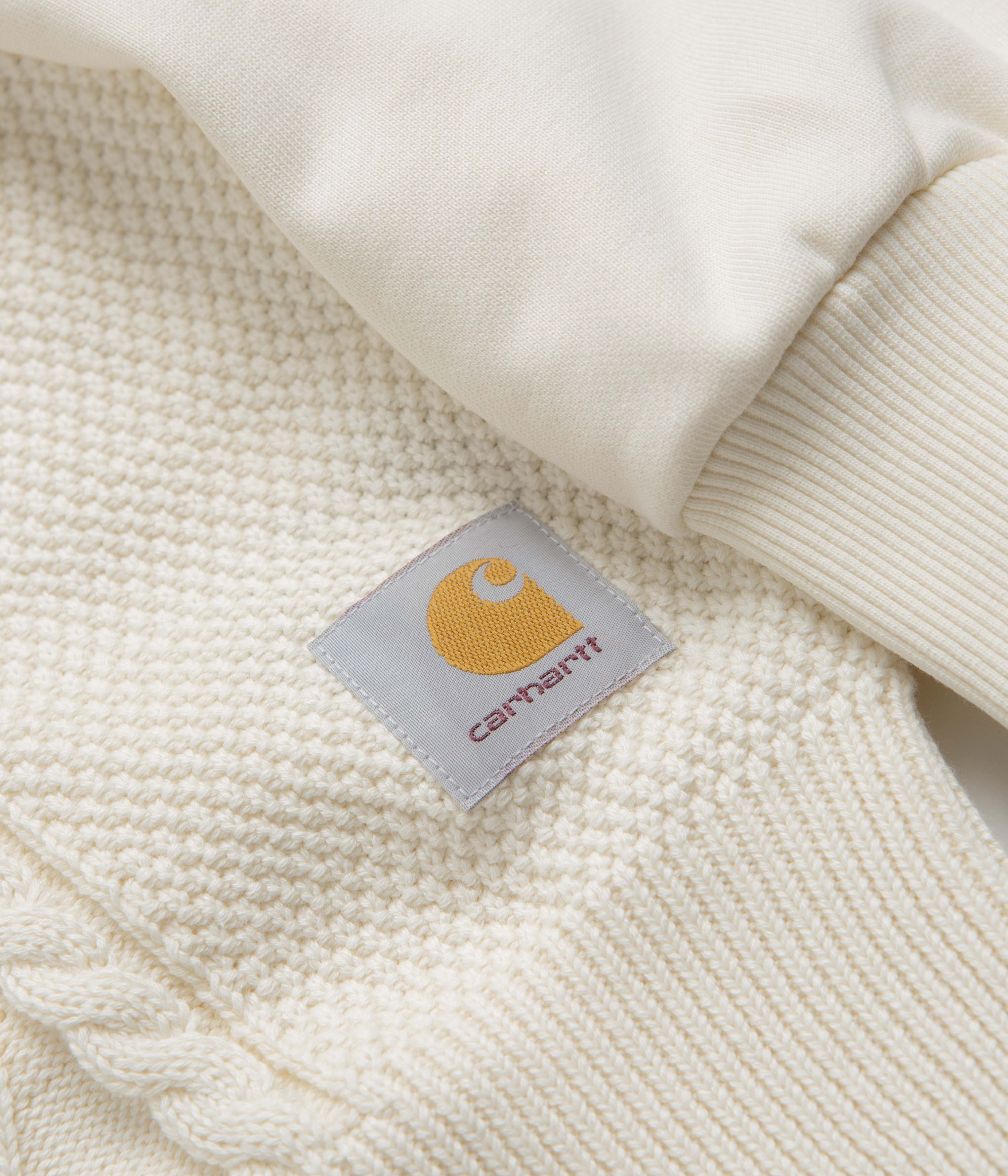 Carhartt Tridon Crewneck Sweatshirt - Natural: Timeless Workwear Essential