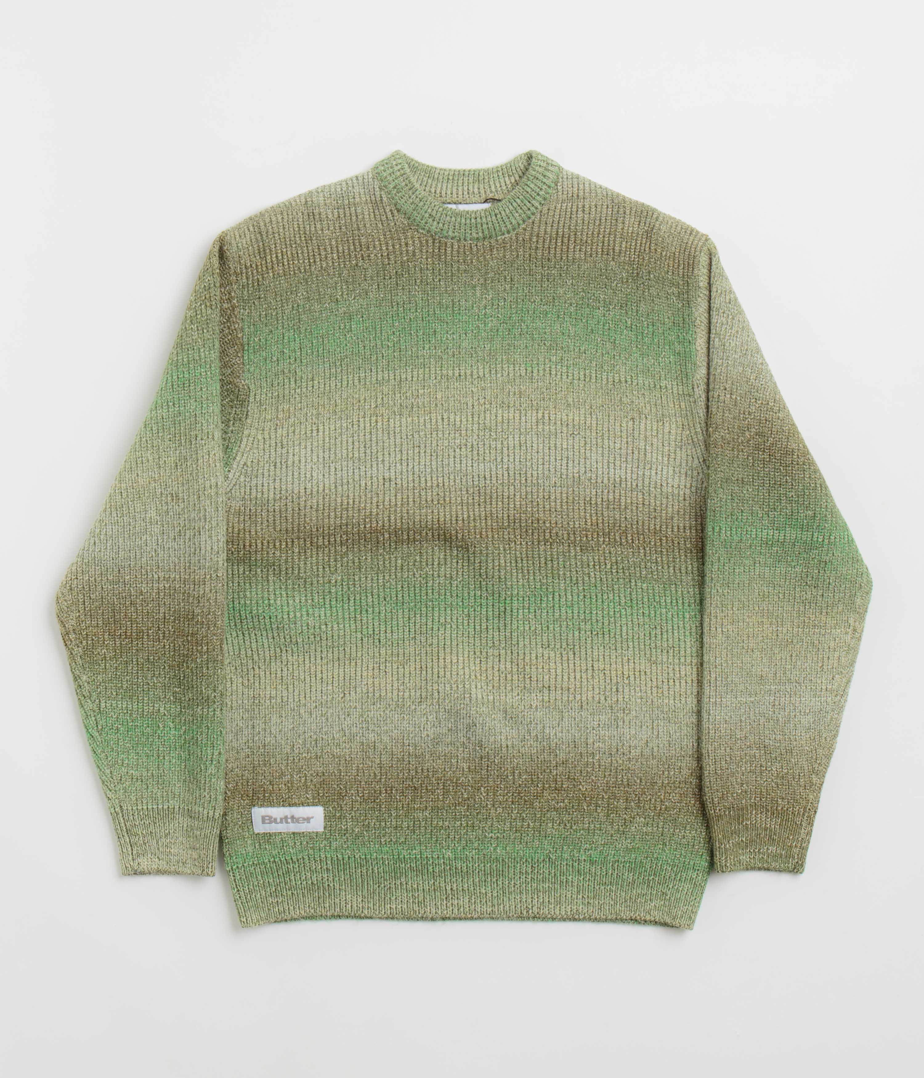 Butter Goods Beams Pesto Knit Sweatshirt - A Stylish Must-Have!