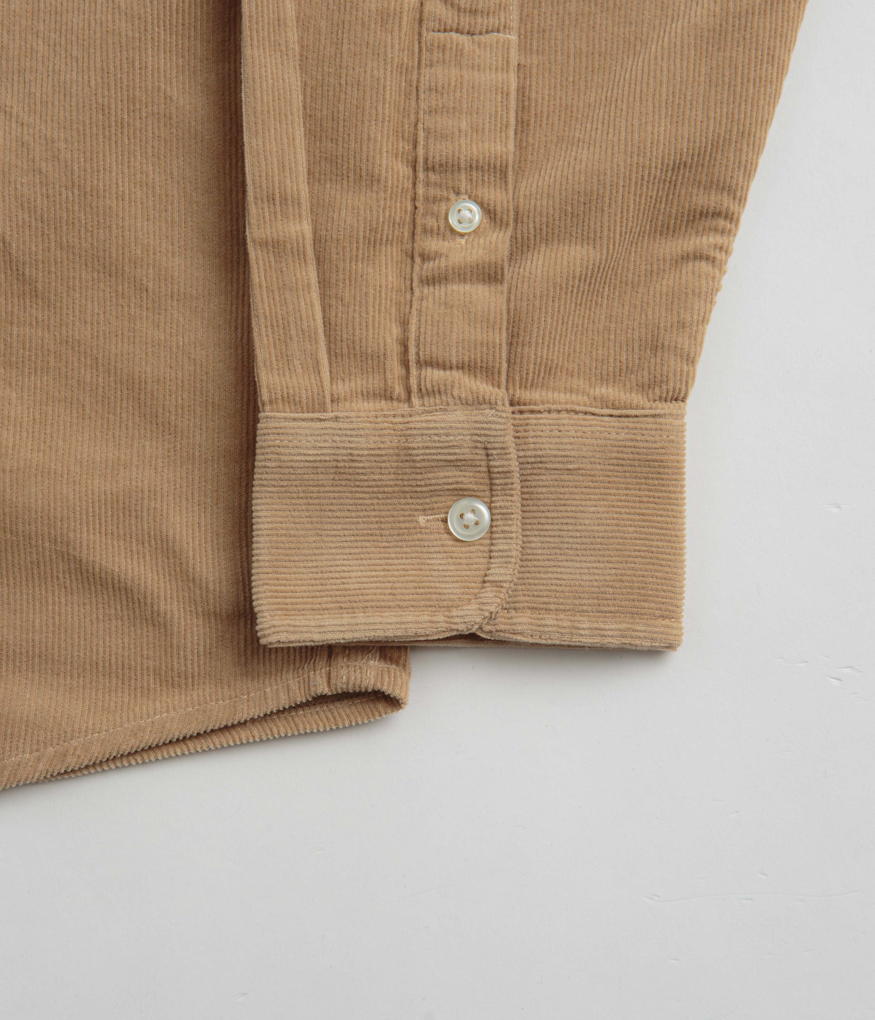 Carhartt Madison Fine Cord Shirt - Stunning Sable / Black
