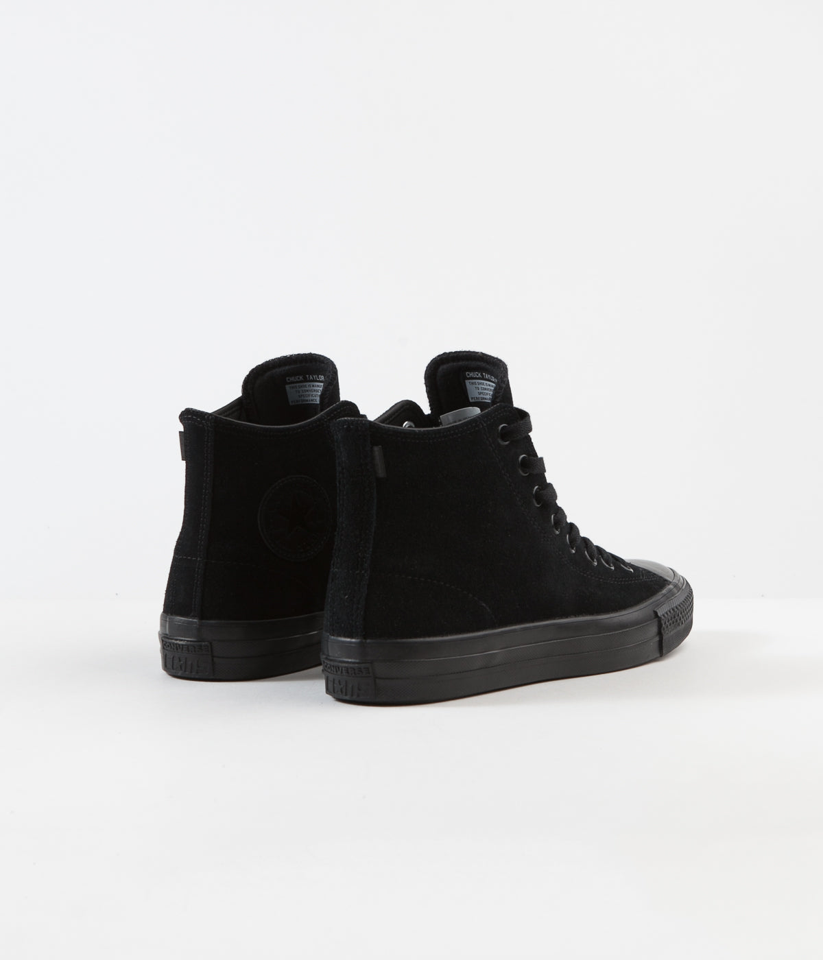 Converse CTAS Pro Hi - Stunning Mono Black Shoes