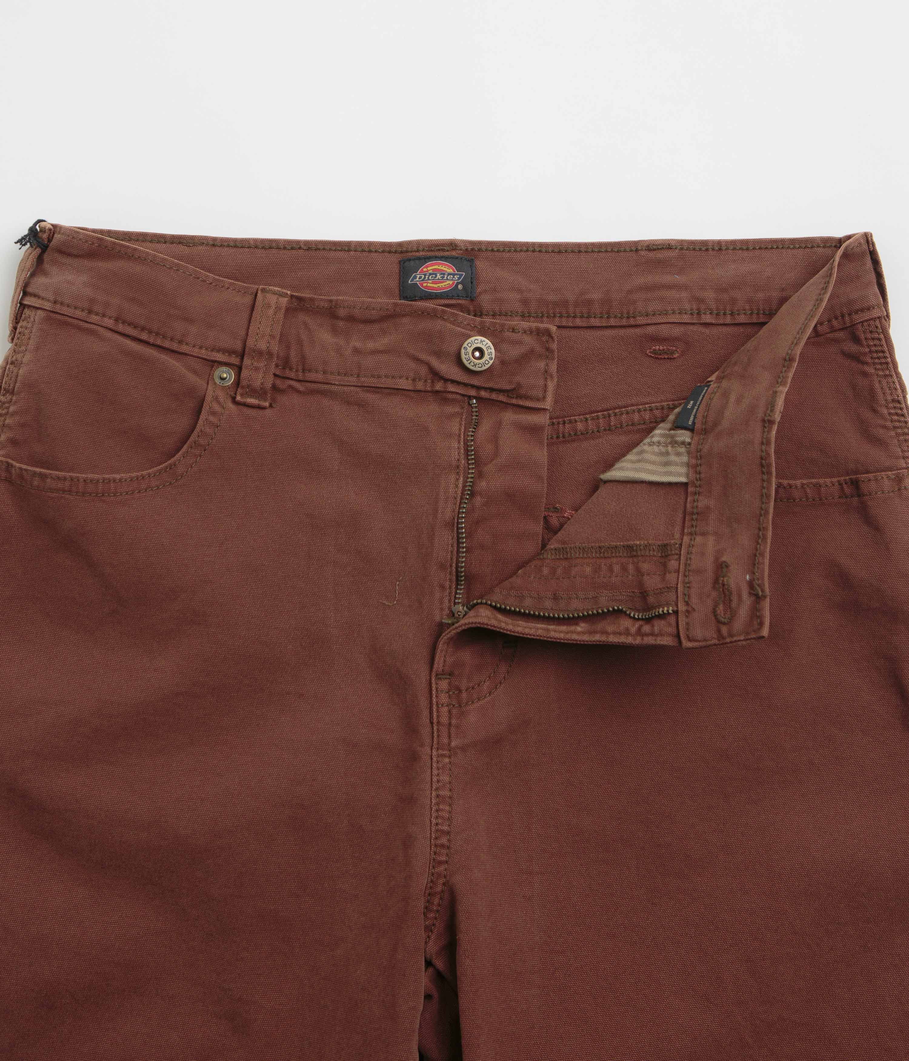 Dickies River Ranch Cappuccino Work Shorts - Stylish and Durable!
