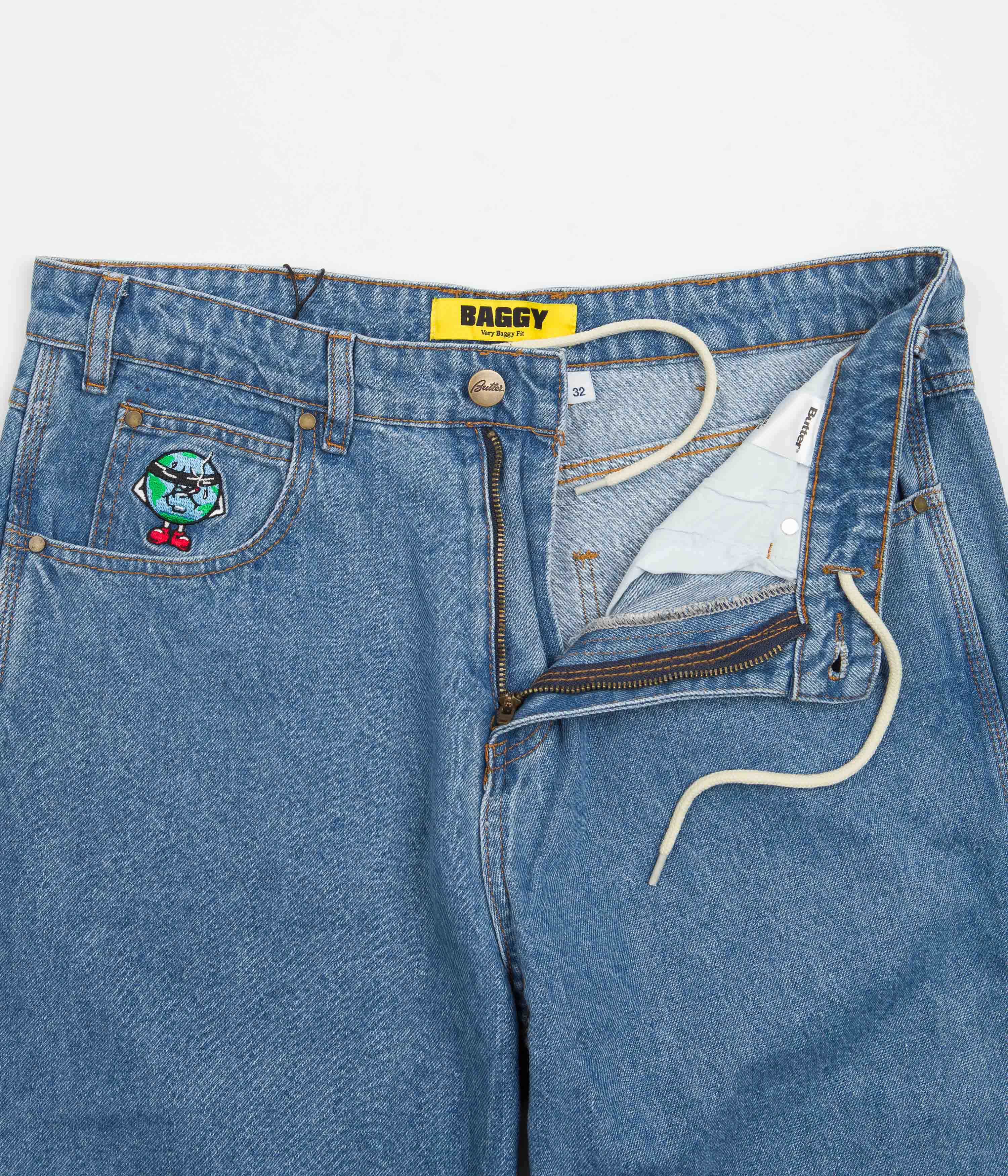 Butter Goods Washed Indigo Blindfold Jeans - A Must-Have!