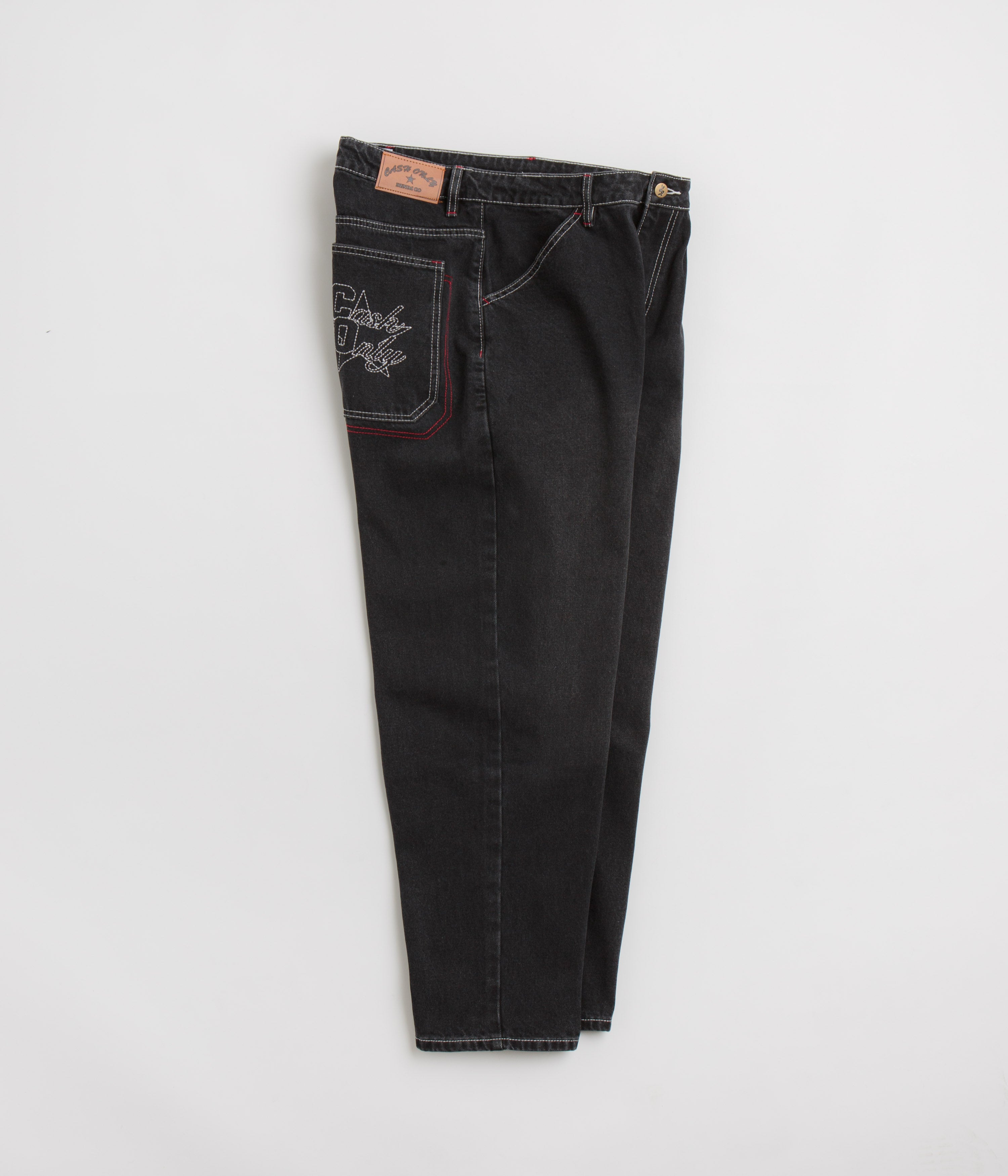 Cash Only Distressed Black Halftime Jeans - A Must-Have!