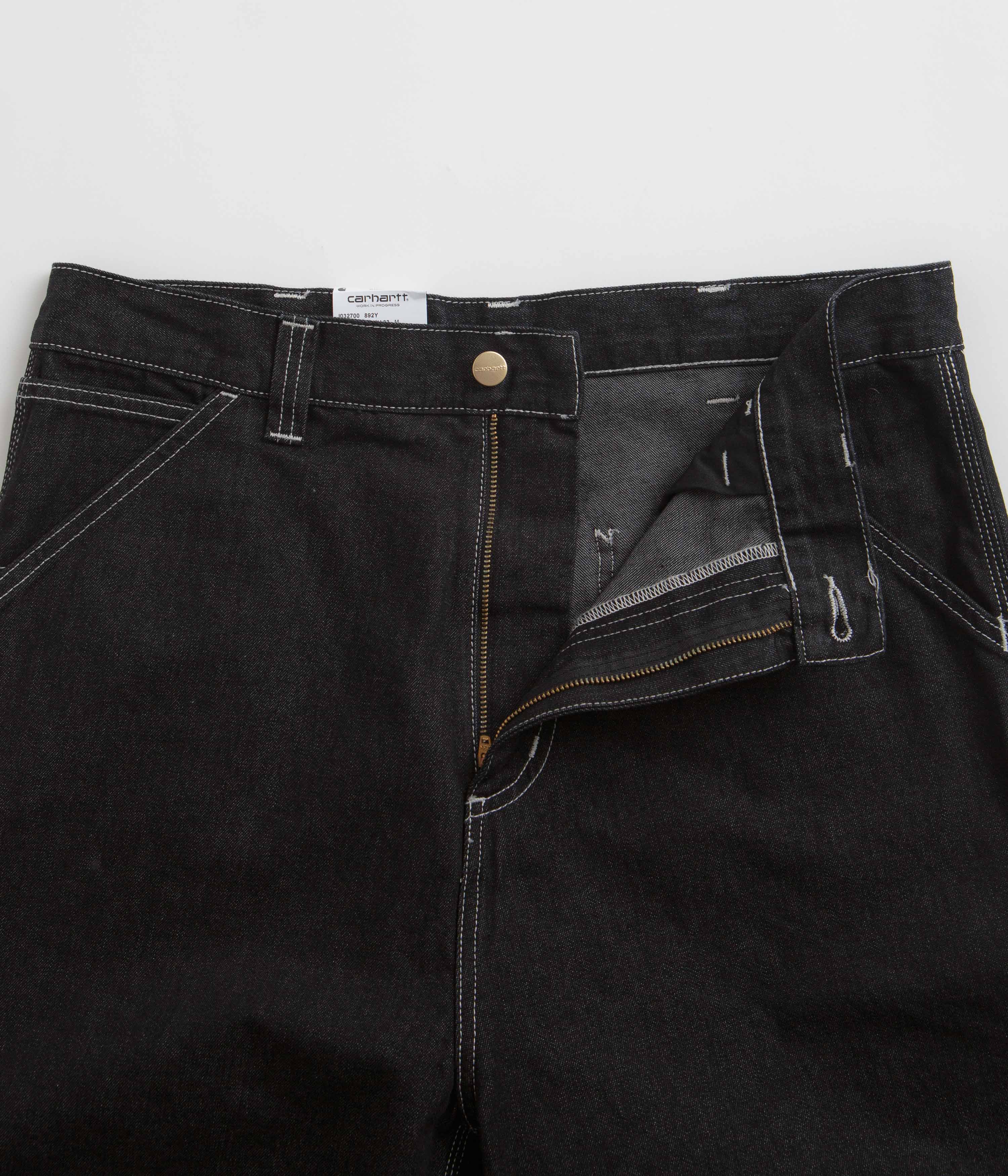 Carhartt OG Single Knee Pants - Stunning One Wash Black