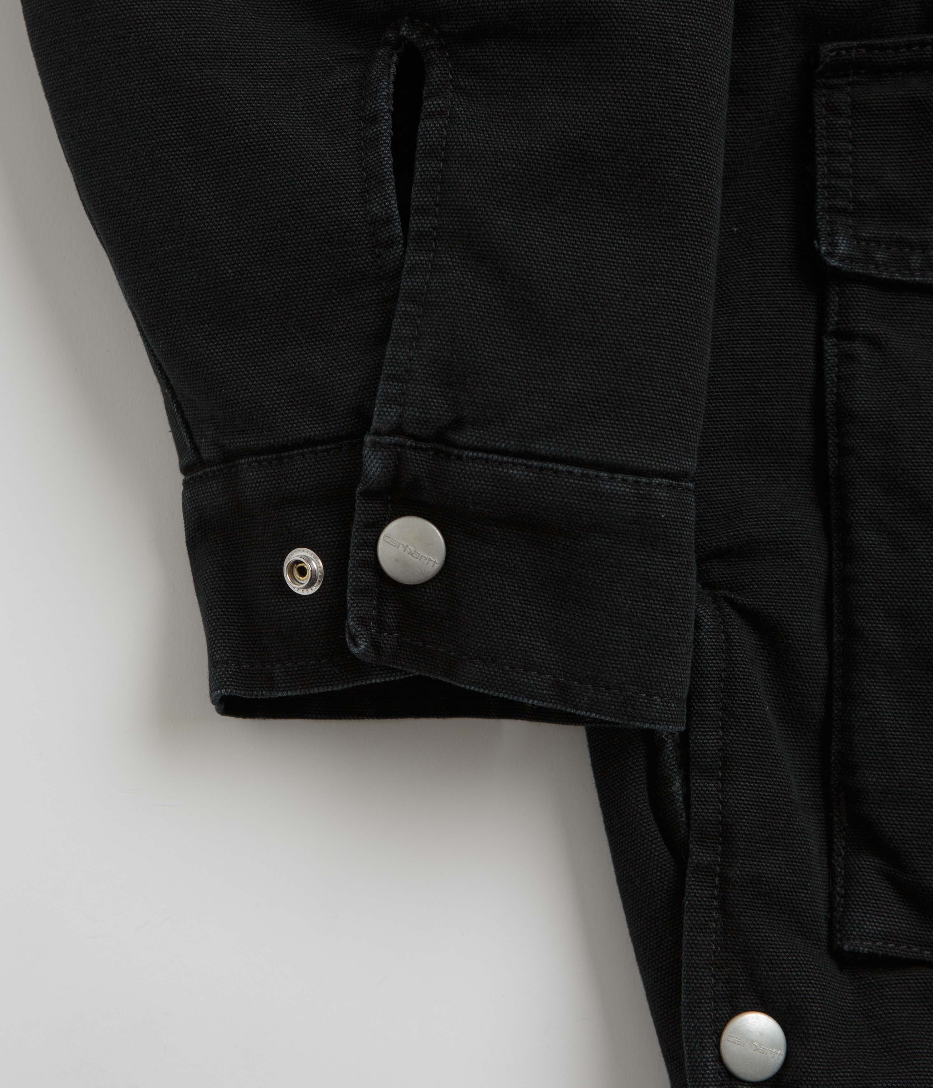 Carhartt OG Santa Fe Coat - Stylish Black & Black Stone