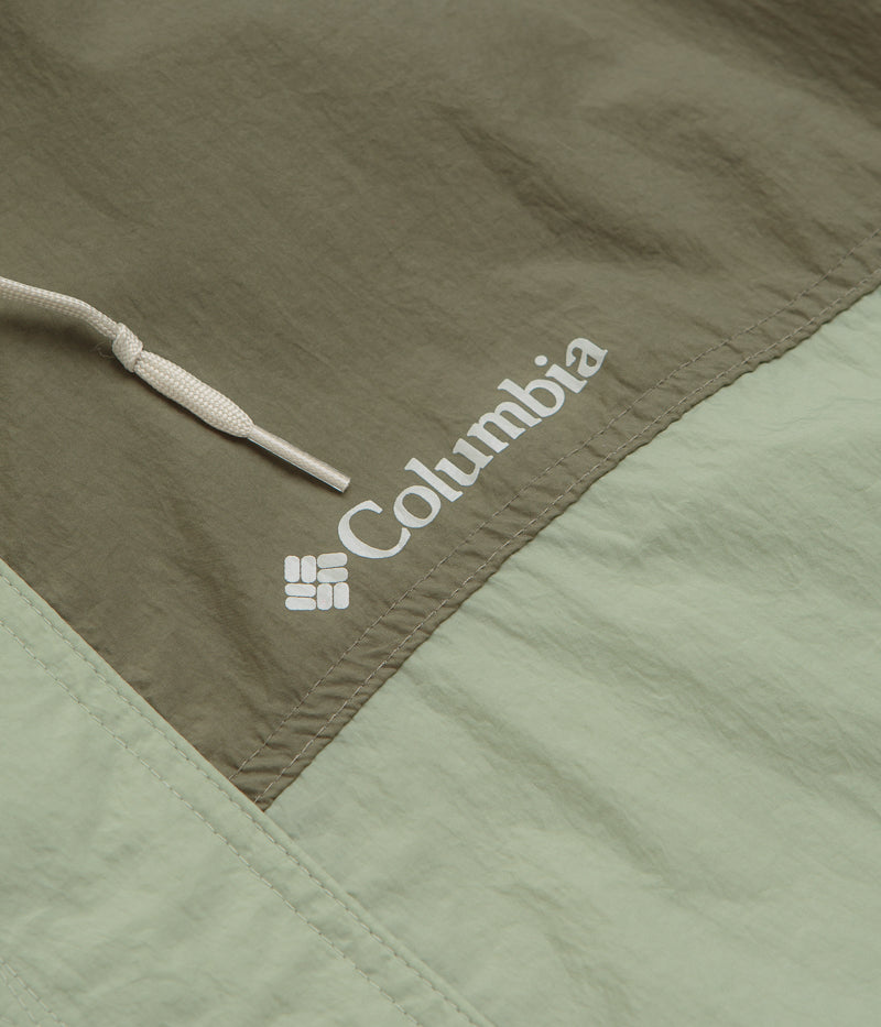Columbia Challenger II Windbreaker Jacket - Stunning Safari / Stone Green