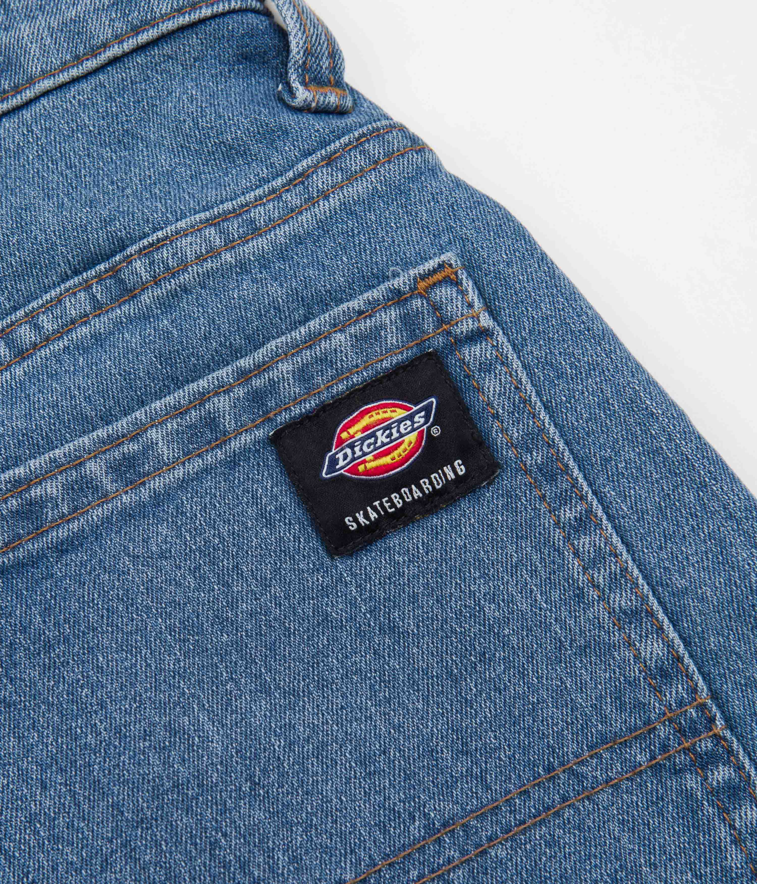Dickies Wingville Light Wash Denim Shorts - A Must-Have for Style Enthusiasts