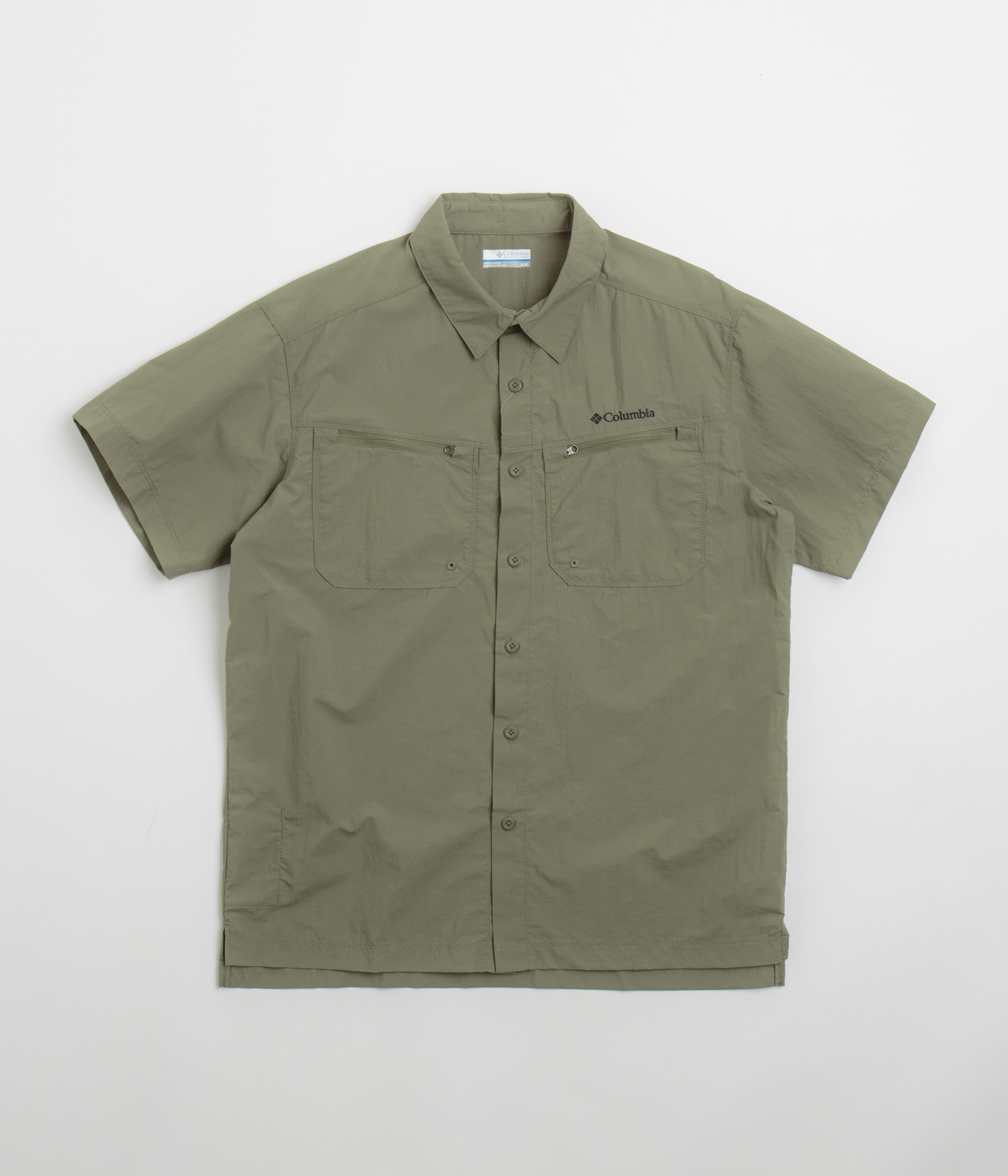 Columbia Mountaindale Stone Green Short Sleeve Shirt - The Ultimate Outdoor Essential