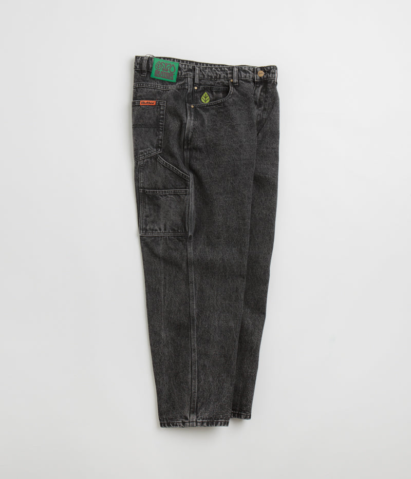 Butter Goods Faded Black Weathergear Jeans - Stylish and Durable