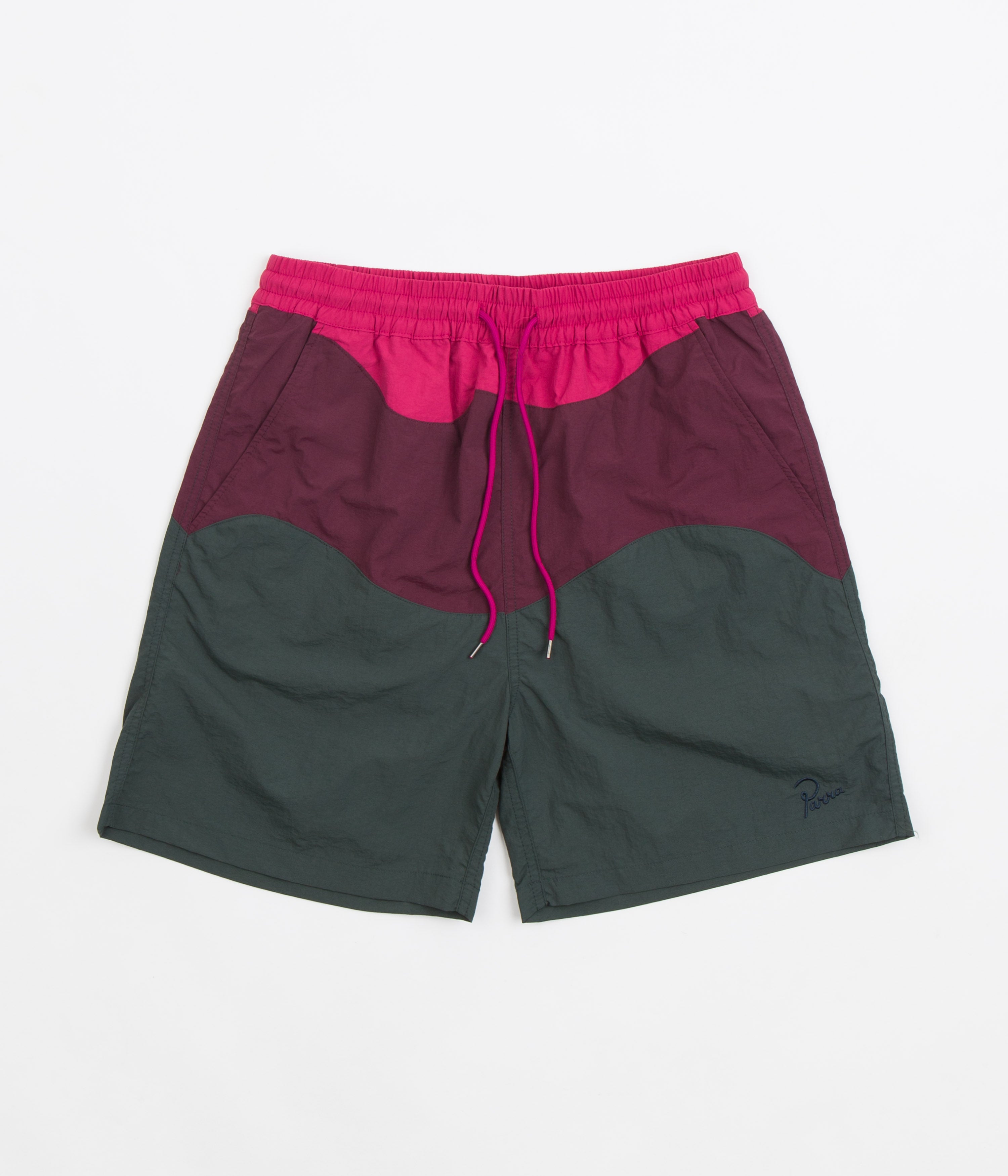 Parra's Stunning Multi-Colored Waved Swim Shorts - Grab Yours Now!