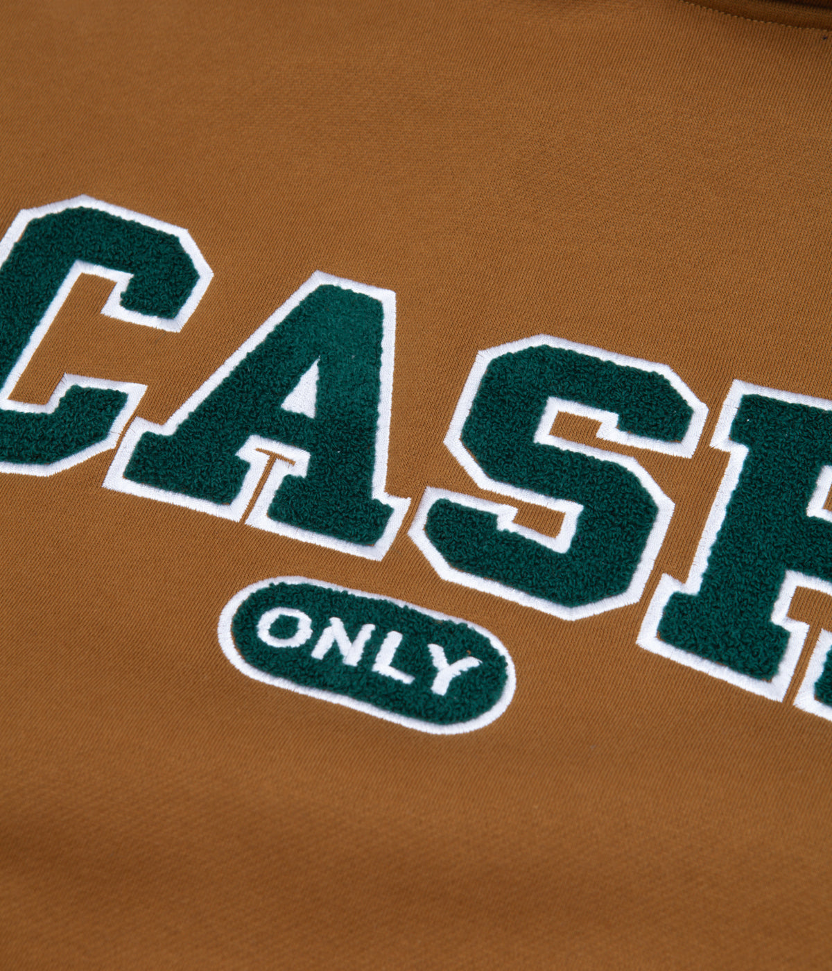 Brown Cash Only College Chenille Hoodie - A Must - Have!