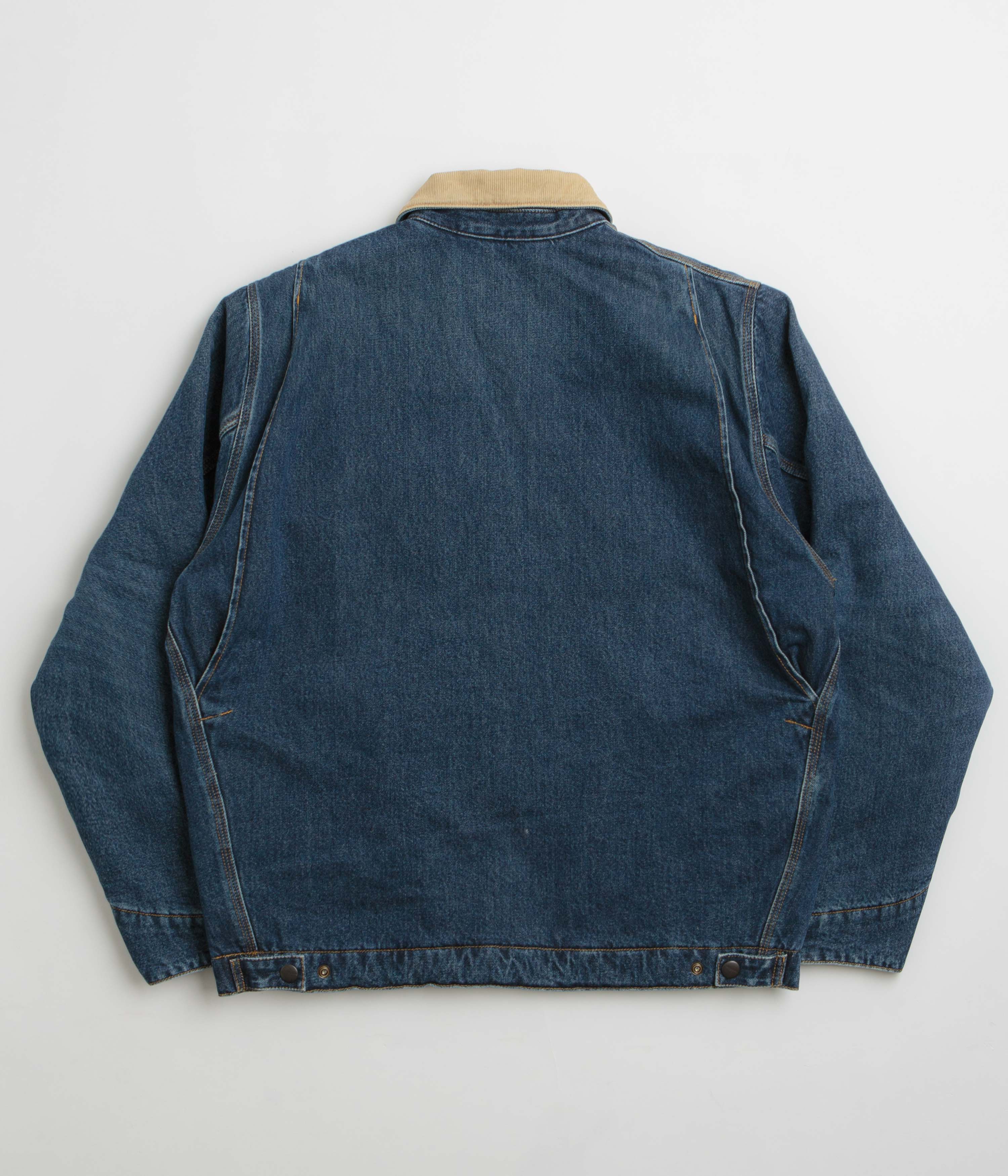 Carhartt OG Detroit Jacket - Stunning Blue & Dusty Hamilton Brown