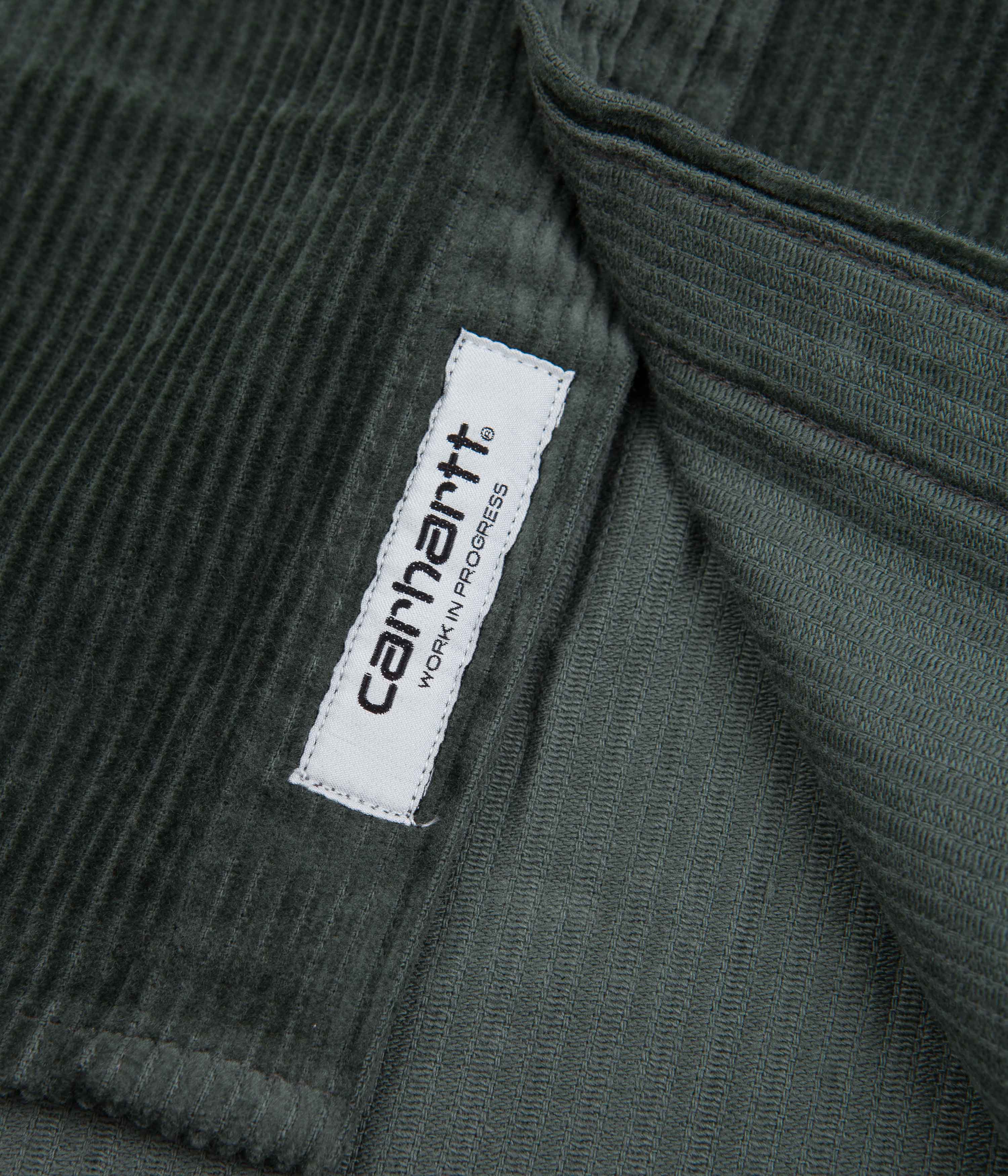 Carhartt Madison Cord Shirt - Boxwood / Wax: A Timeless Forest Green Gem