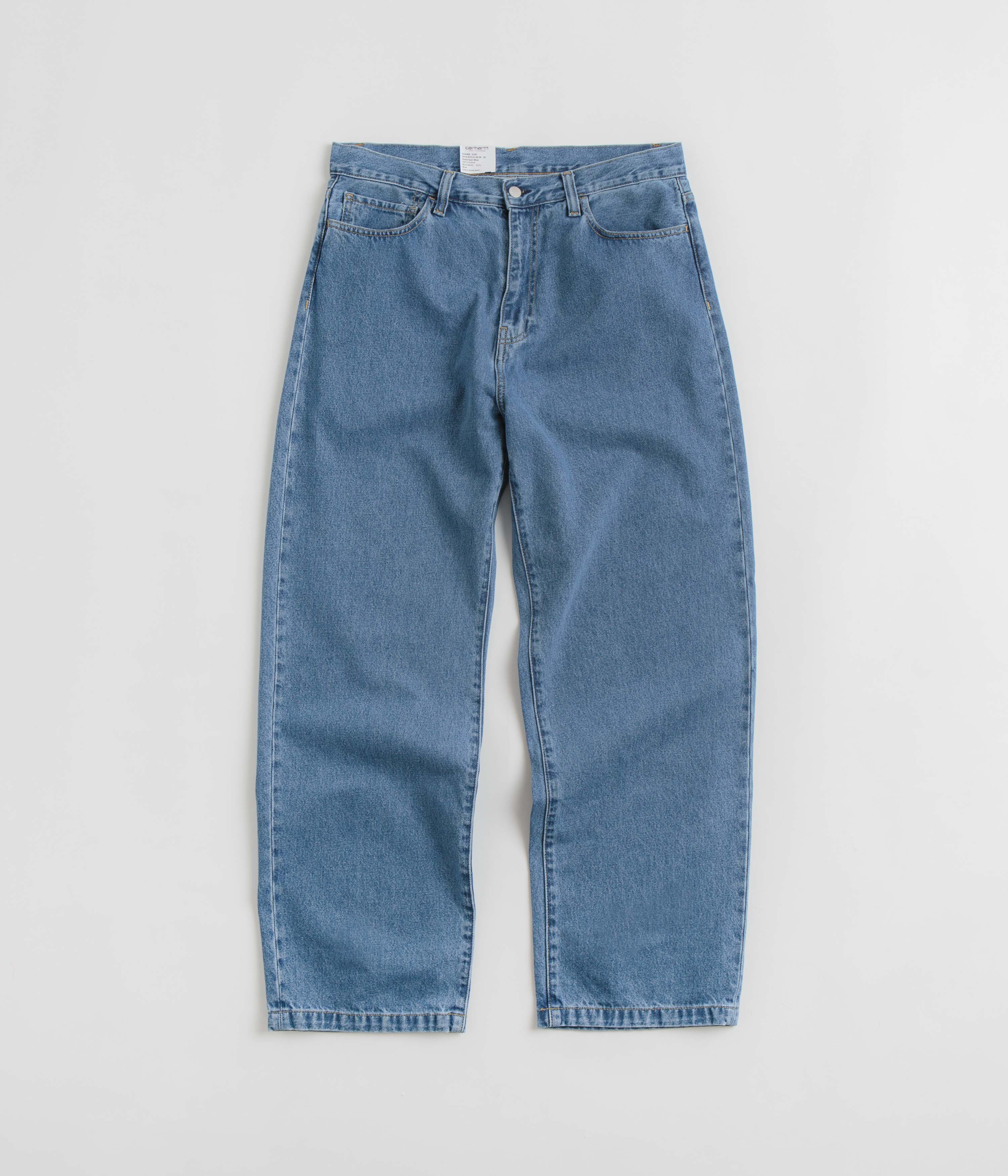 Carhartt Landon Blue Heavy Stone Washed Pants - A Must-Have!