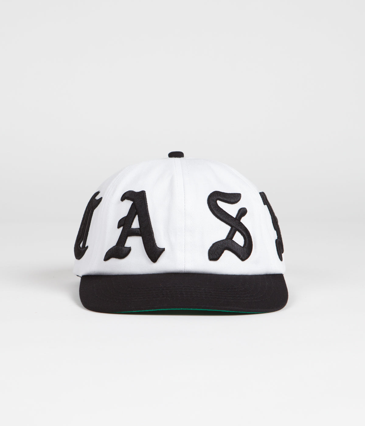 Cash Only Script Cap - Striking White & Black