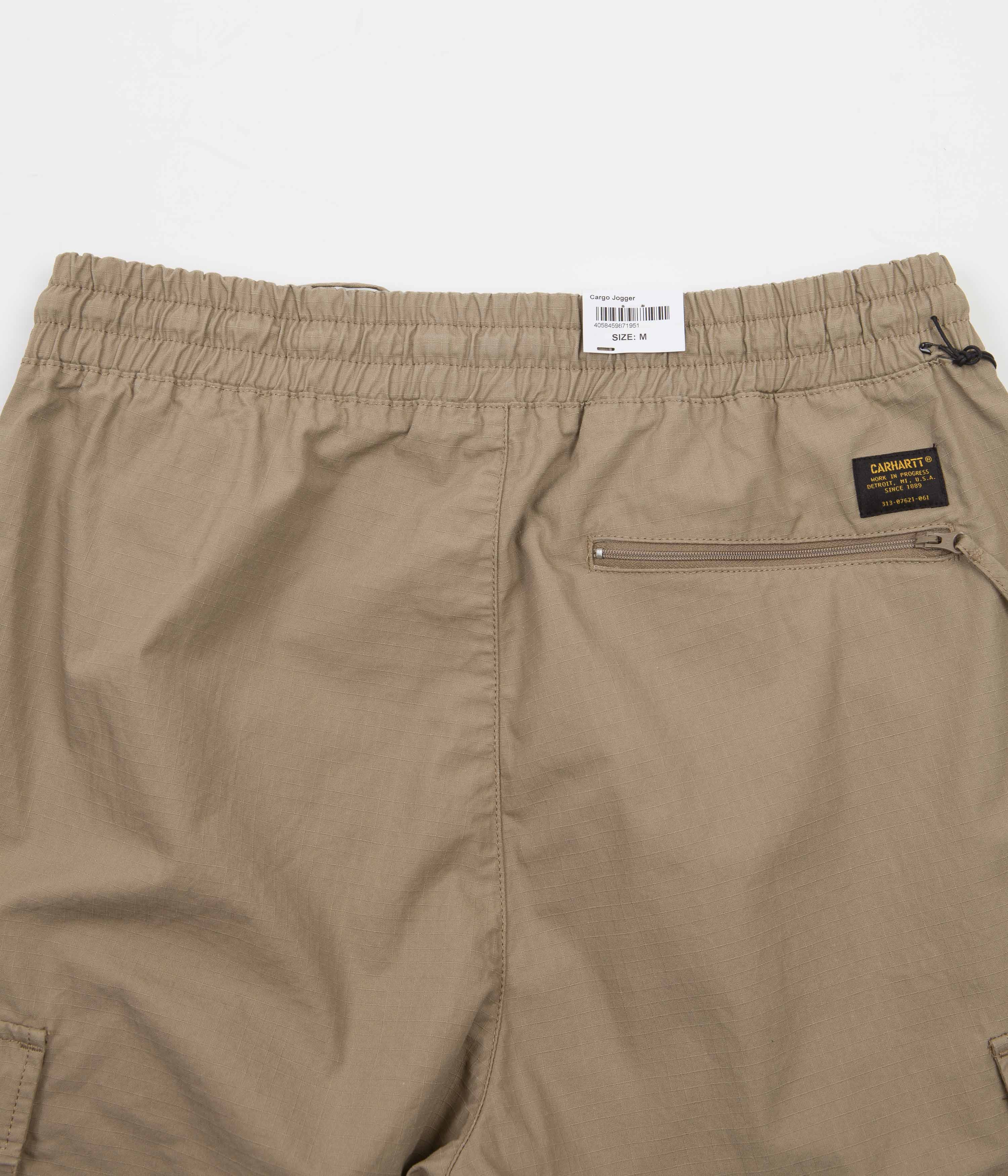 Carhartt Leather Cargo Joggers - Timeless Utility