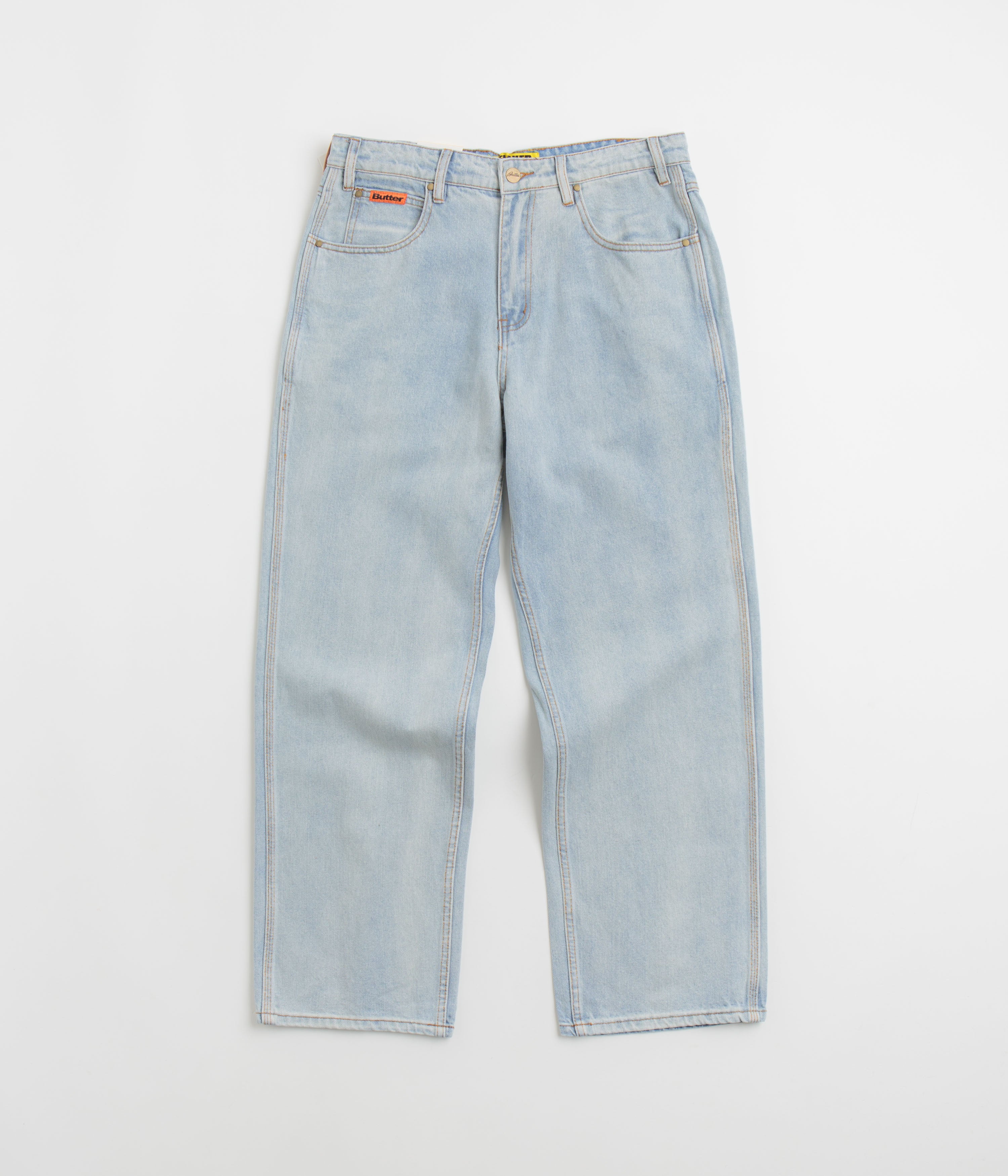 Butter Goods Light Blue Relaxed Jeans - A Fashion Must-Have