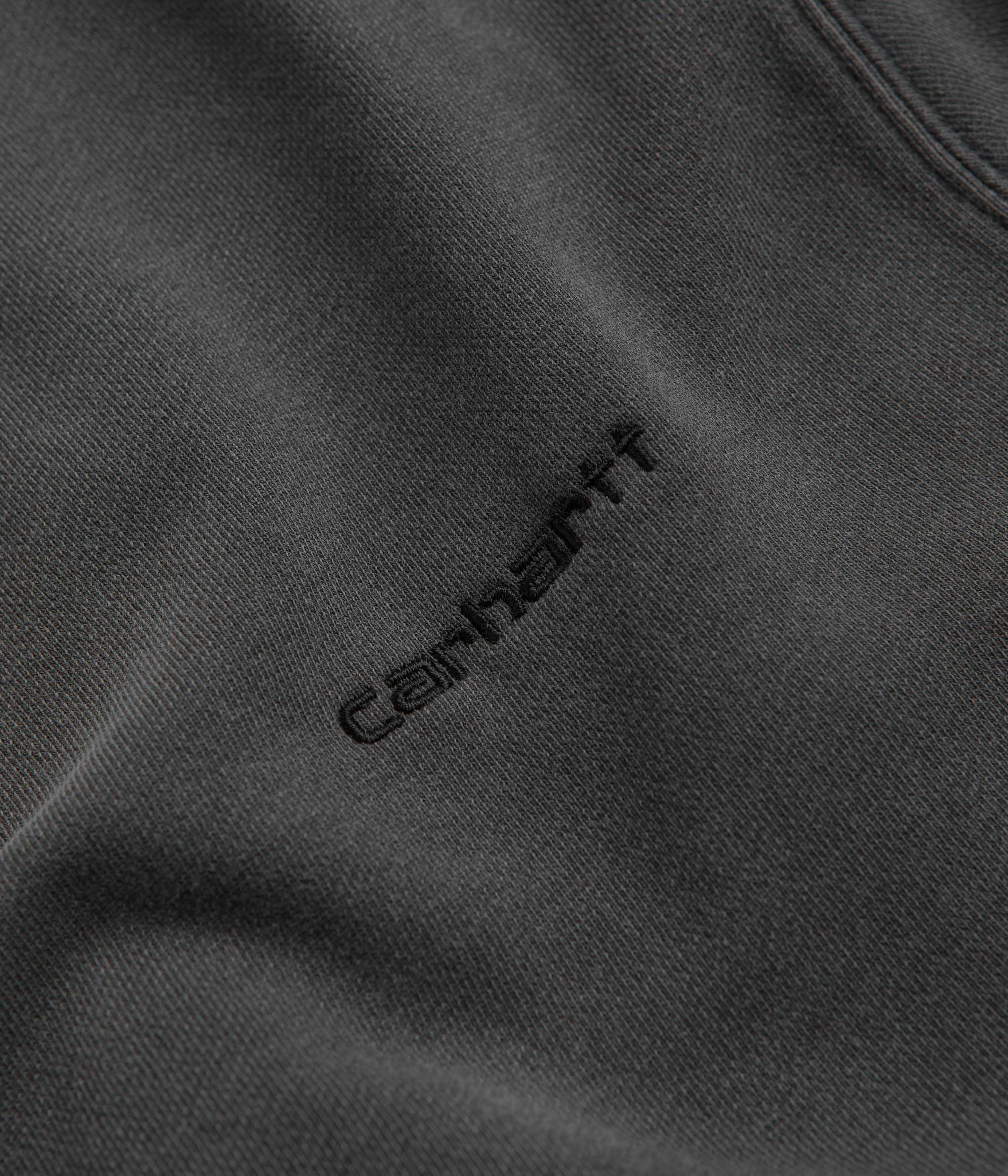 Carhartt's Stylish Black Duster Script Crewneck Sweatshirt - Grab Yours Now!
