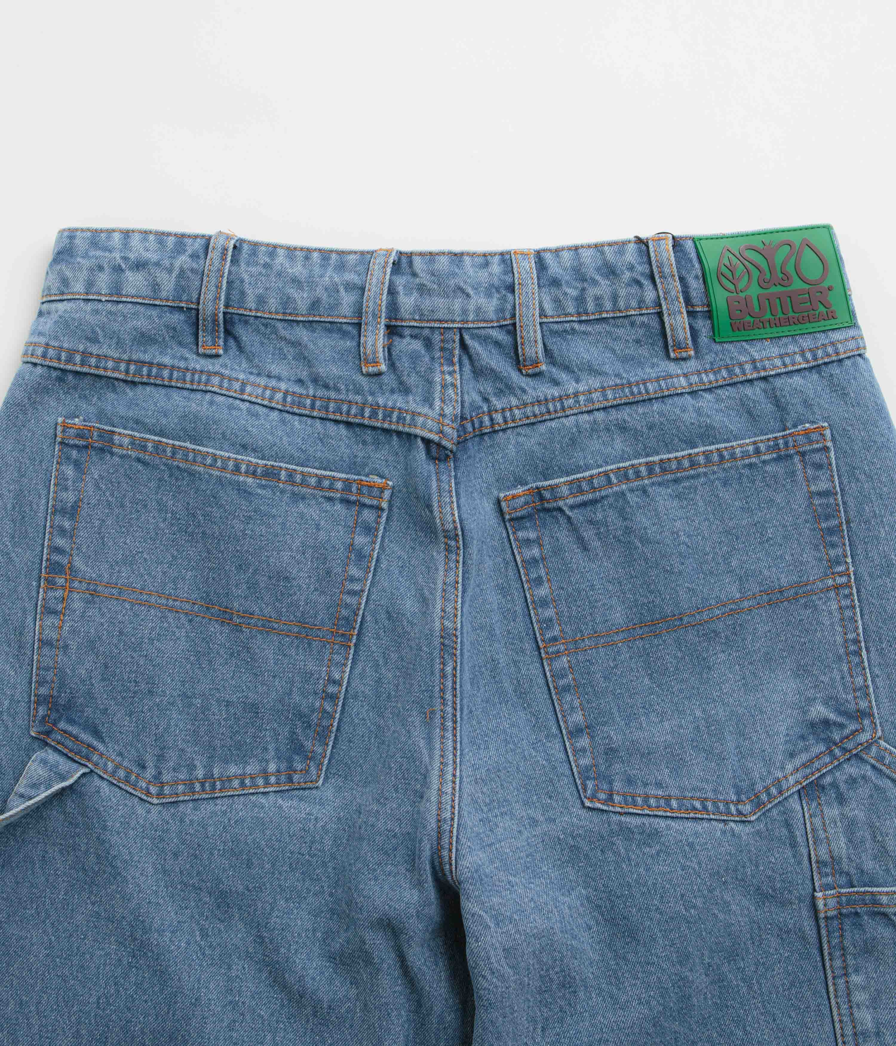 Butter Goods Weathergear Heavyweight Jeans - Stylish Worn Indigo