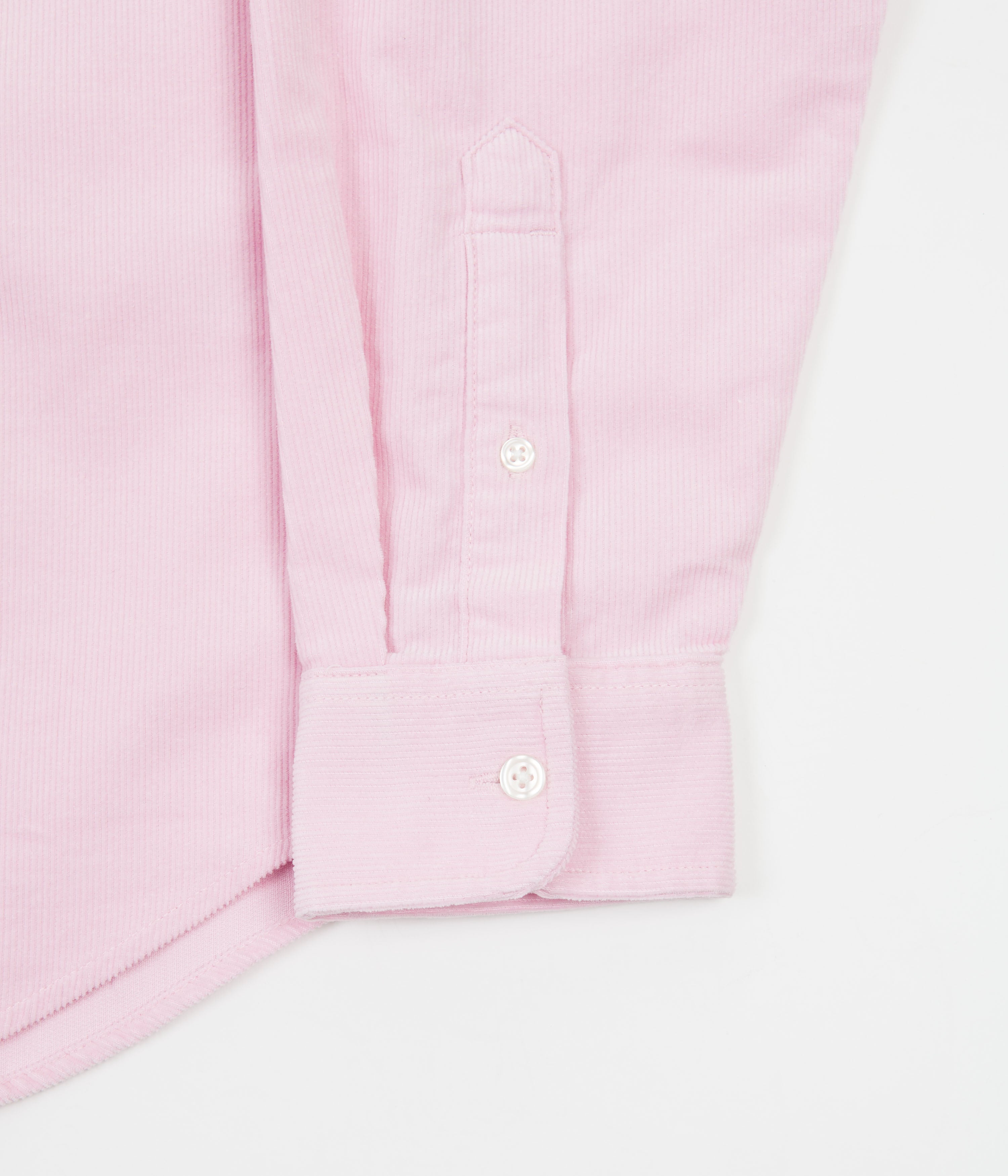 Carhartt Madison Fine Cord Shirt - Stunning Pale Quartz / Crisp White
