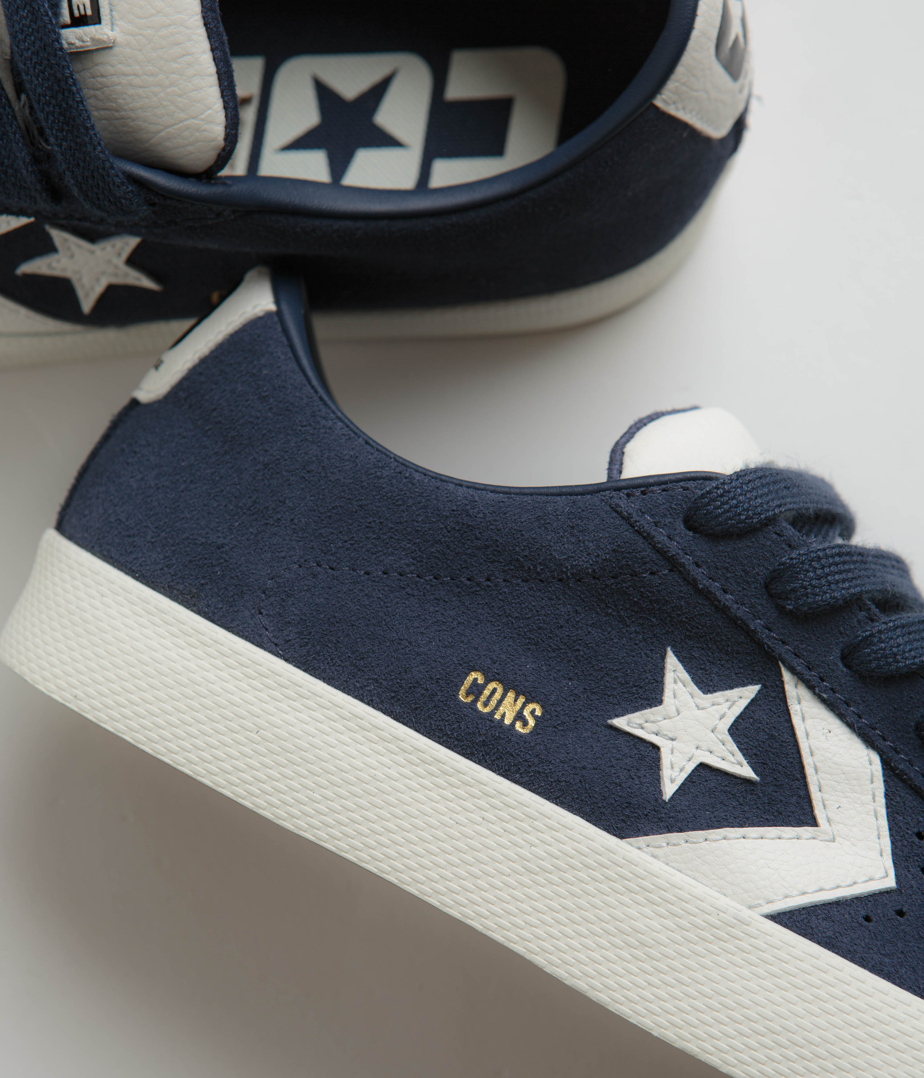 Converse PL Vulc Pro Ox Shoes - Stunning Navy/Egret Design