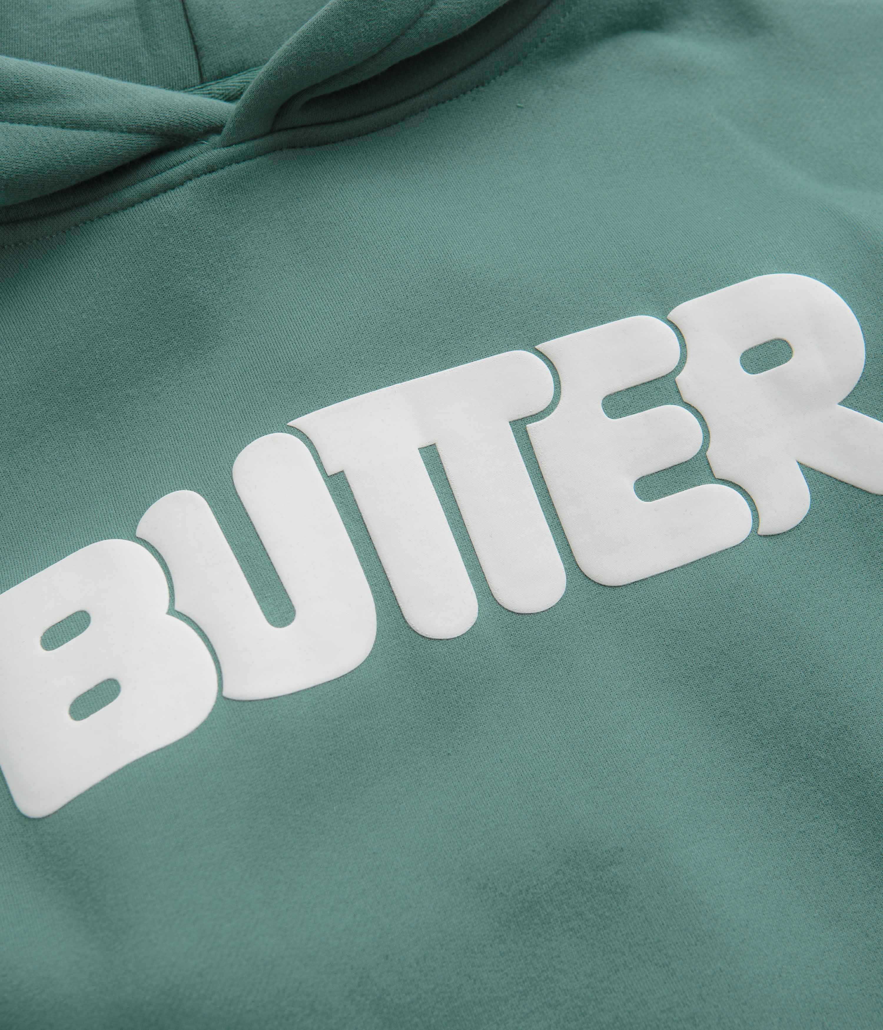 Butter Goods Jungle Wood Rounded Logo Hoodie - A Skate Culture Must-Have