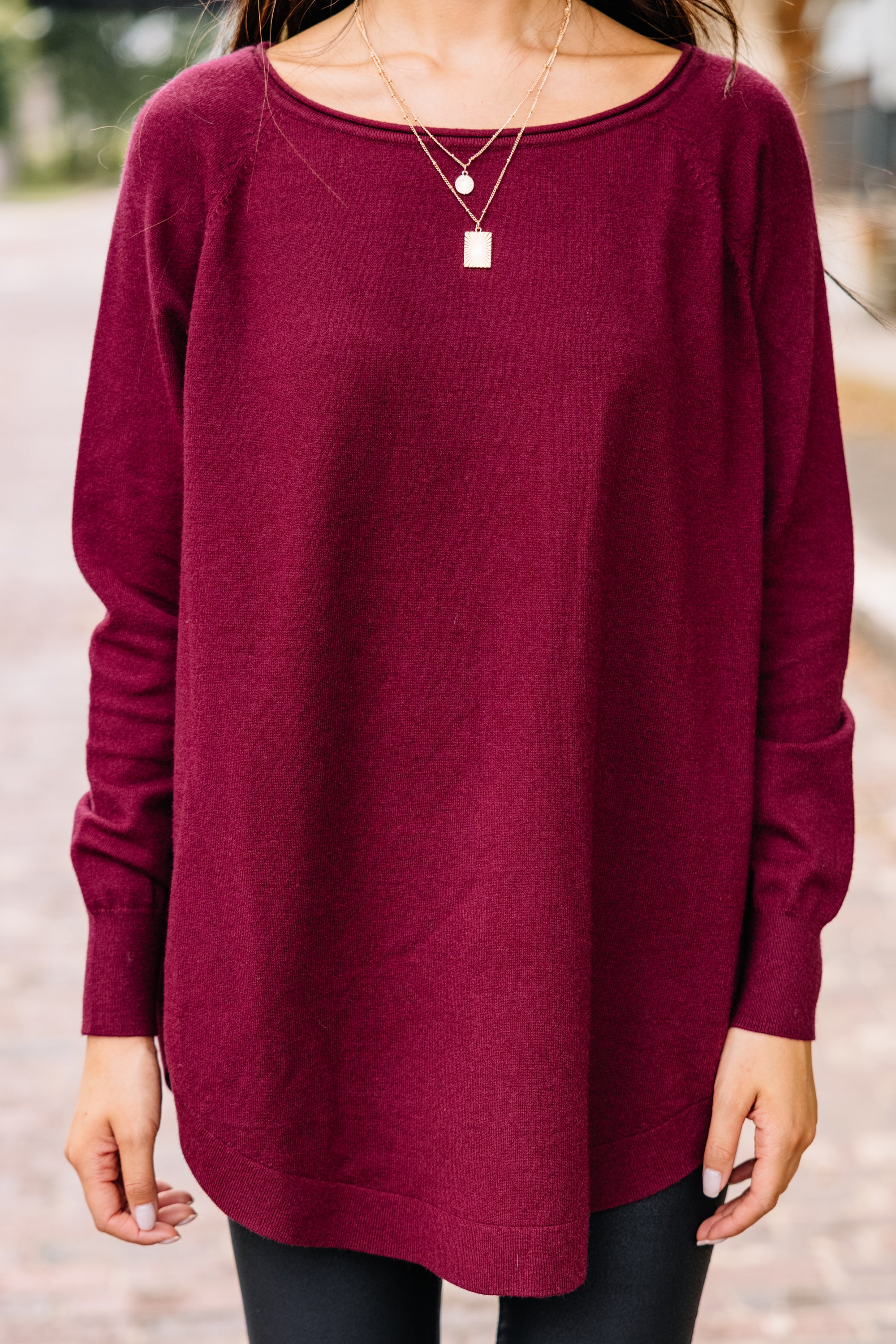 Gorgeous Good Girl Gone Wine Red Classic Tunic - A Must - Have!