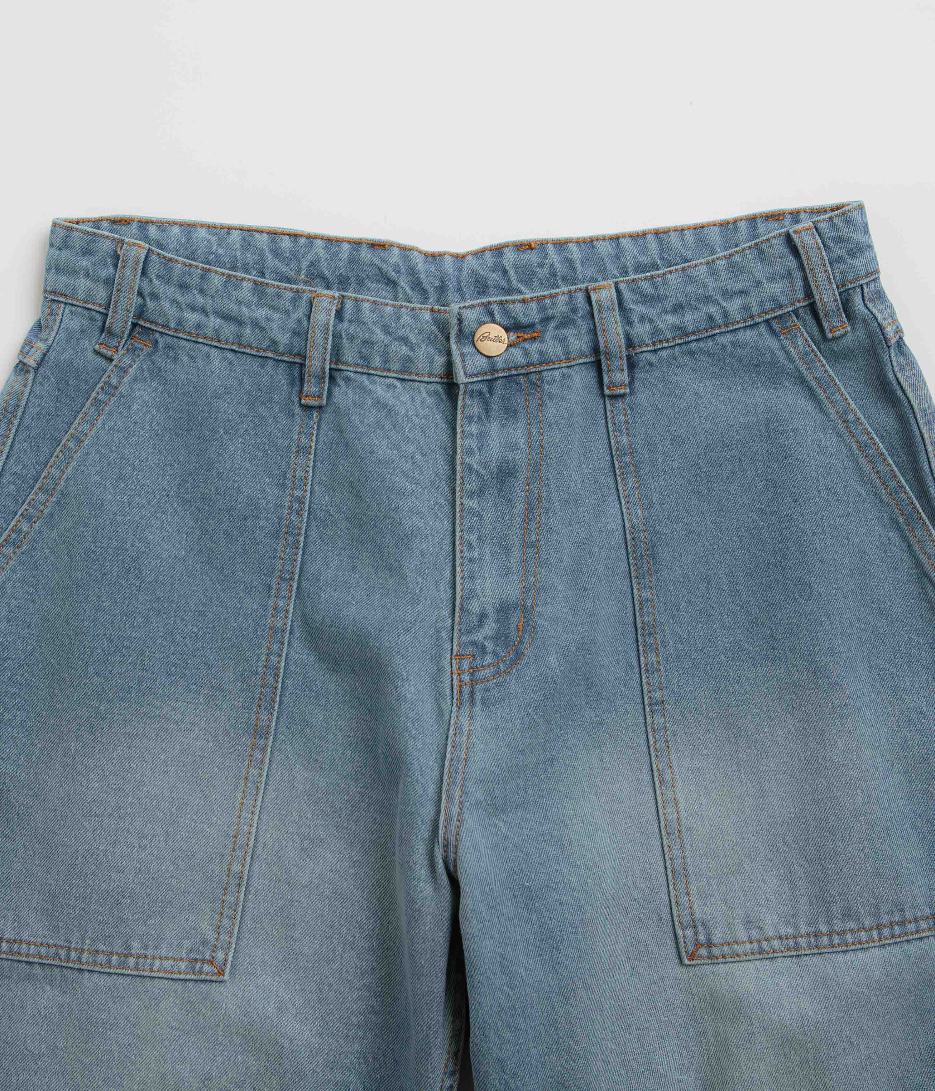 Butter Goods Faded Blue Patch Pocket Jeans - Irresistible Style!