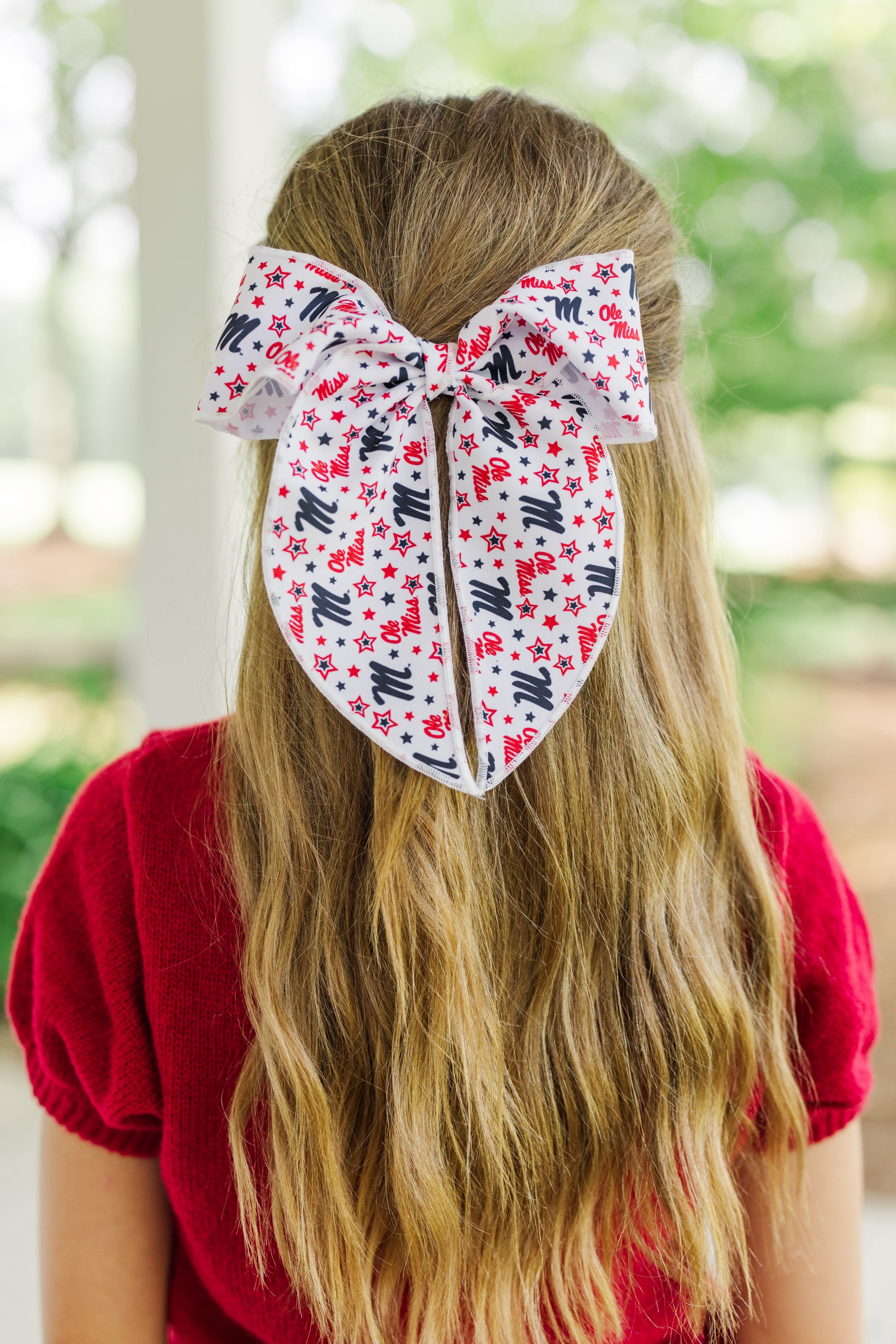 Ole Miss Girls' Game - Day Hair Bow: Play On!