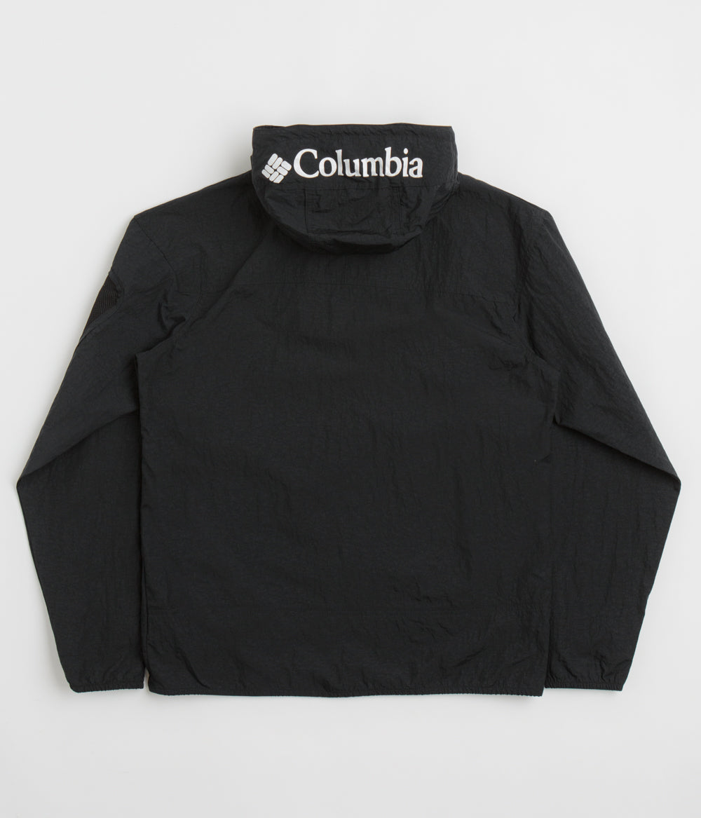 Columbia Challenger Black Windbreaker Anorak - Stylish & Protective