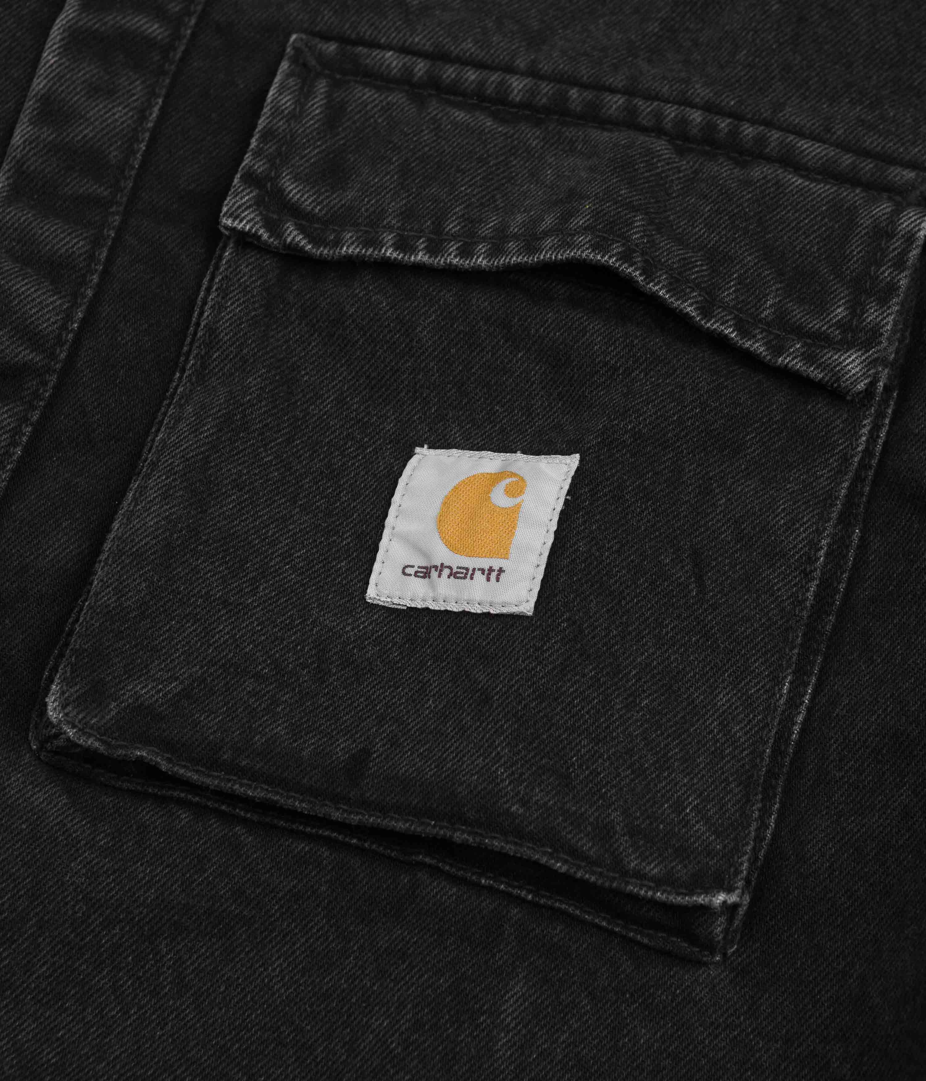 Carhartt Monterey Black Shirt Jacket - Timeless Workwear Style