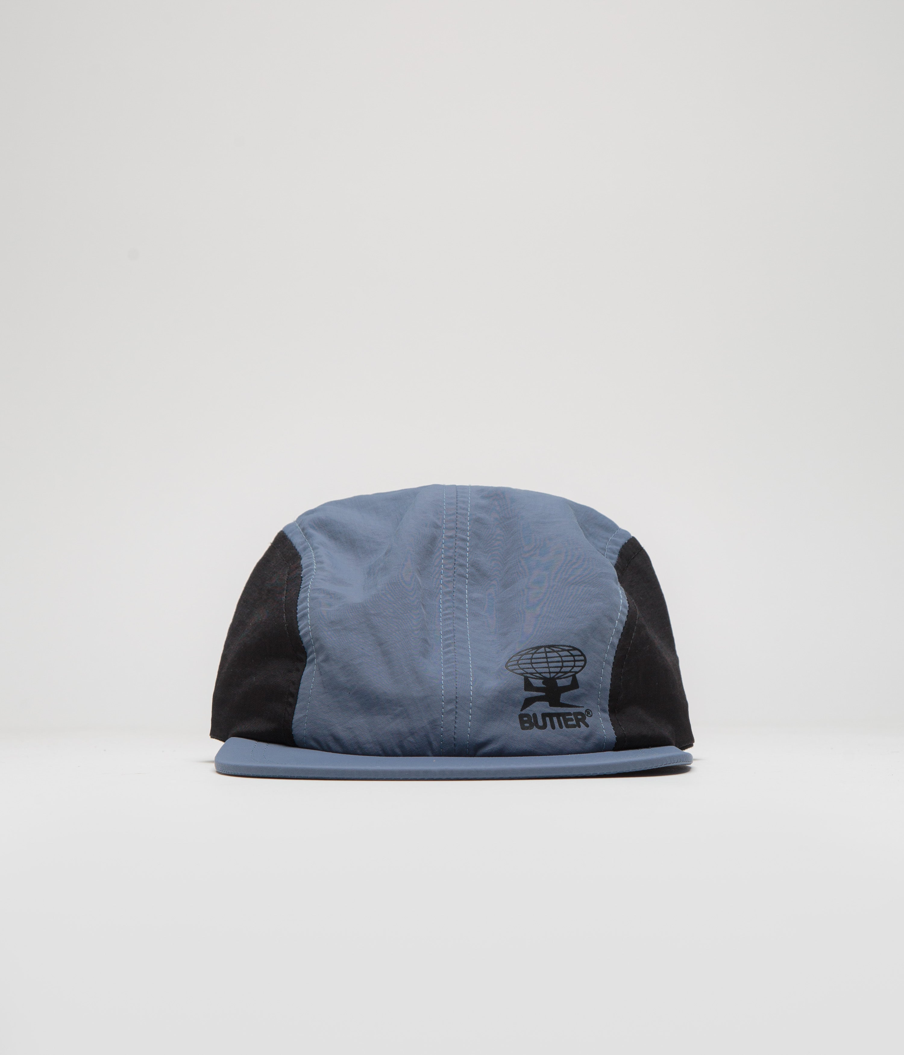 Butter Goods Stylish Navy & Black Nylon 4 Panel Cap - Grab Yours Now!