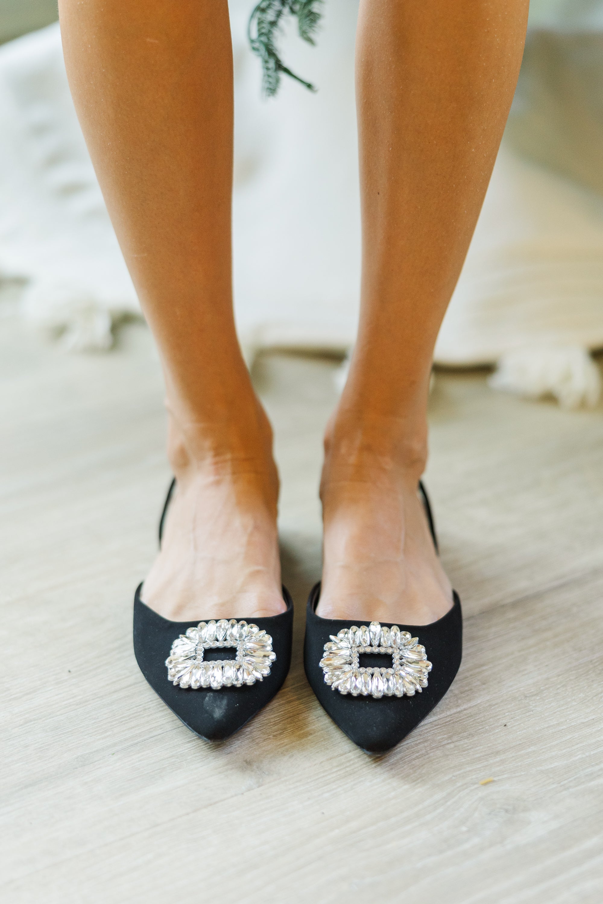 Glam Up as a Star with Black Flats