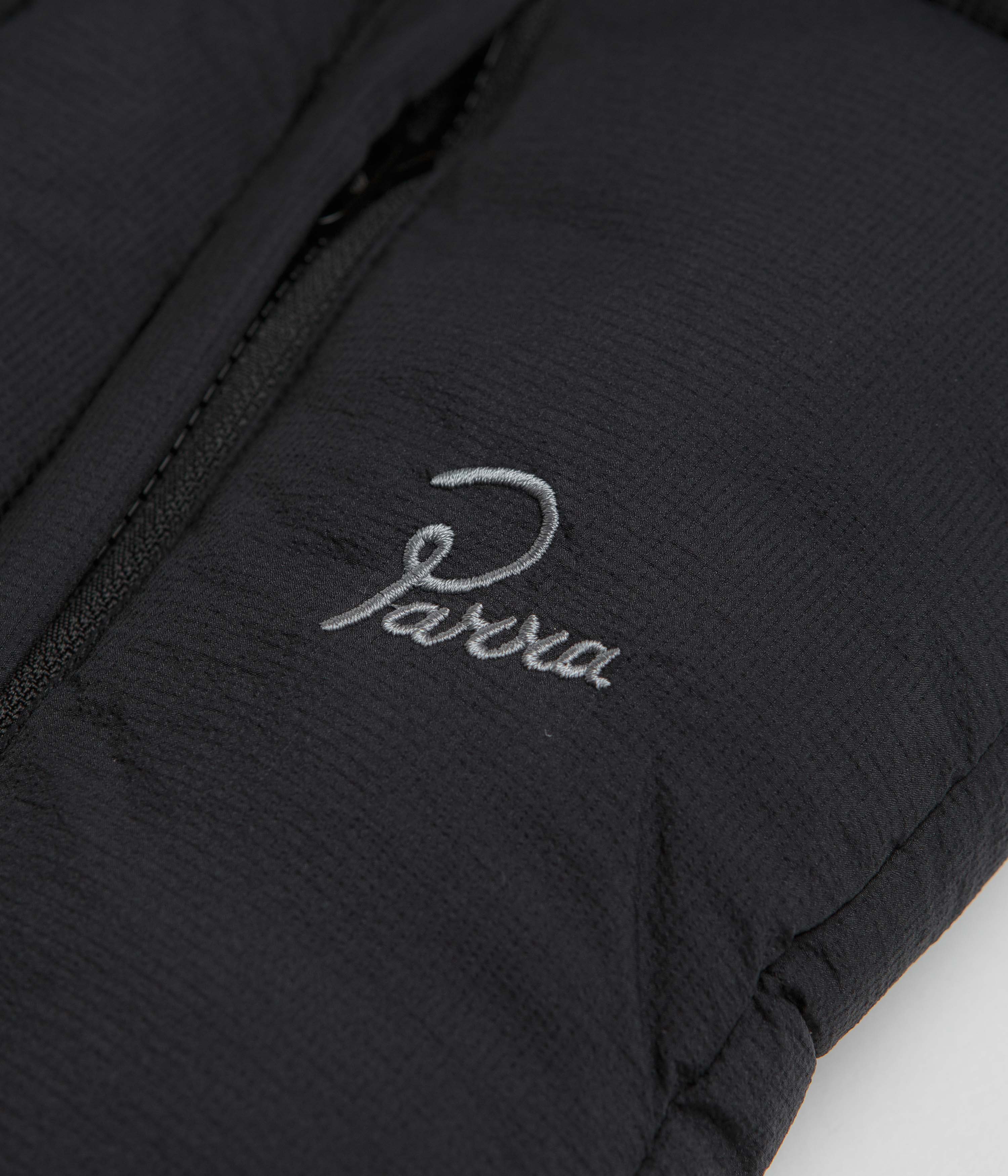 by Parra Boring Village Black Puffer Jacket - A Must-Have!