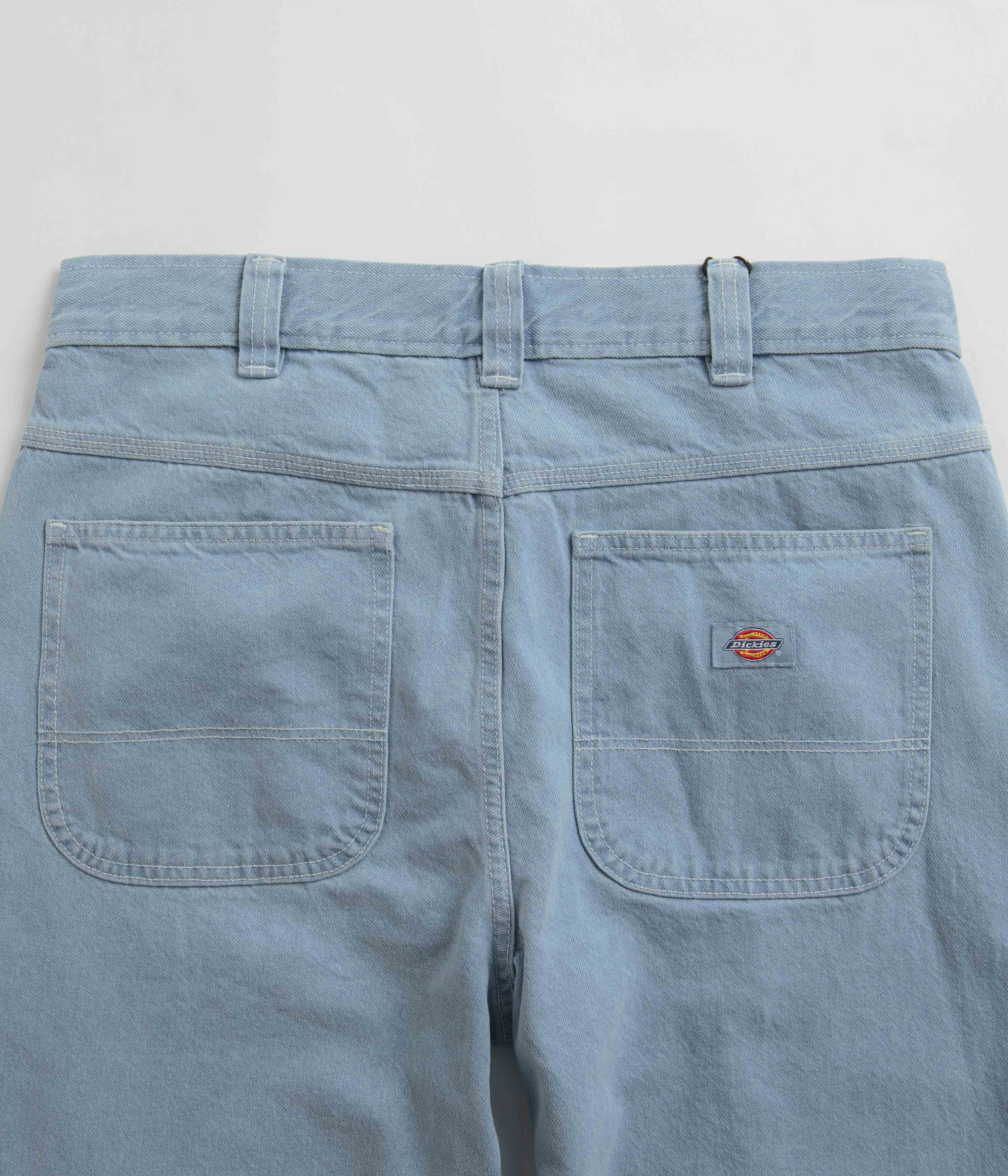 Dickies Madison Double Knee Jeans - Stunning Vintage Aged Blue